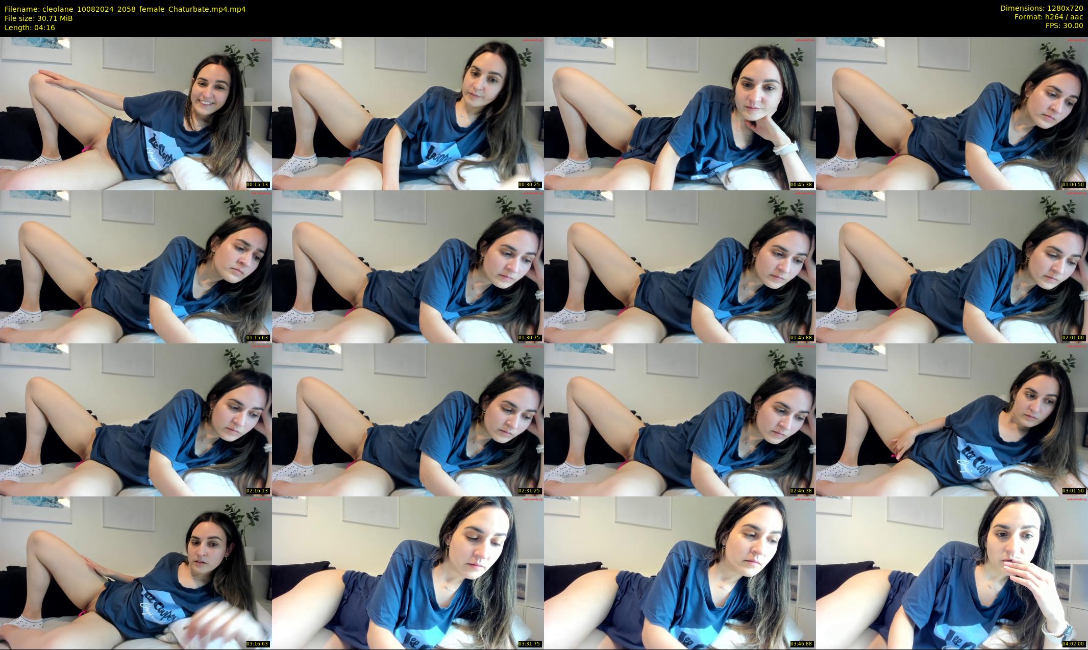 cleolane — 5 minute Chaturbate female cam show recording, 720p, Aug 10, 2024