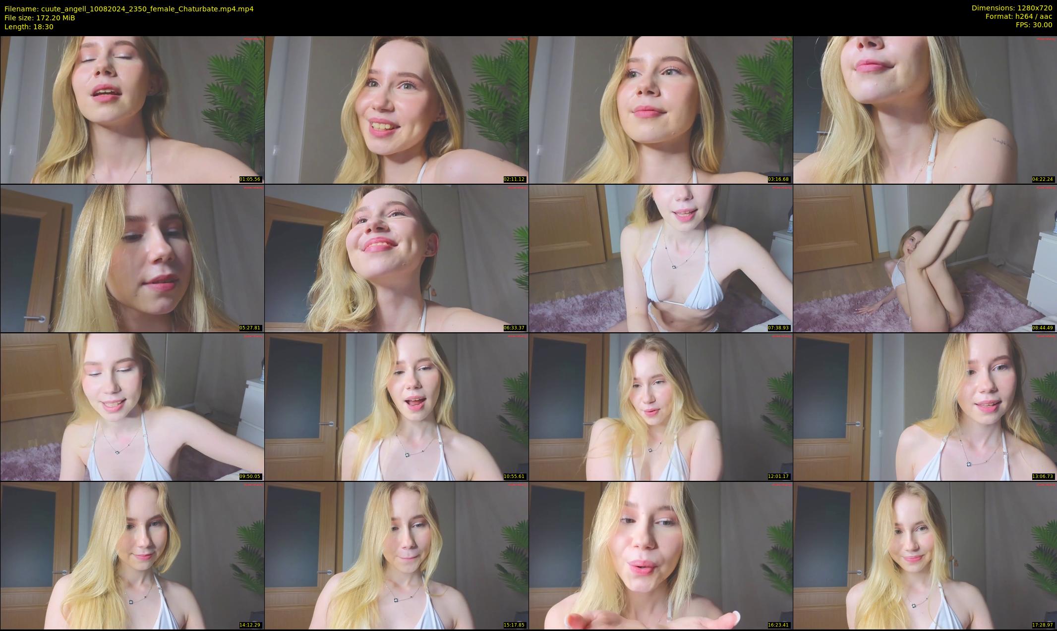 cuute_angell — 19 minute Chaturbate female cam show recording, 720p, Aug 10, 2024