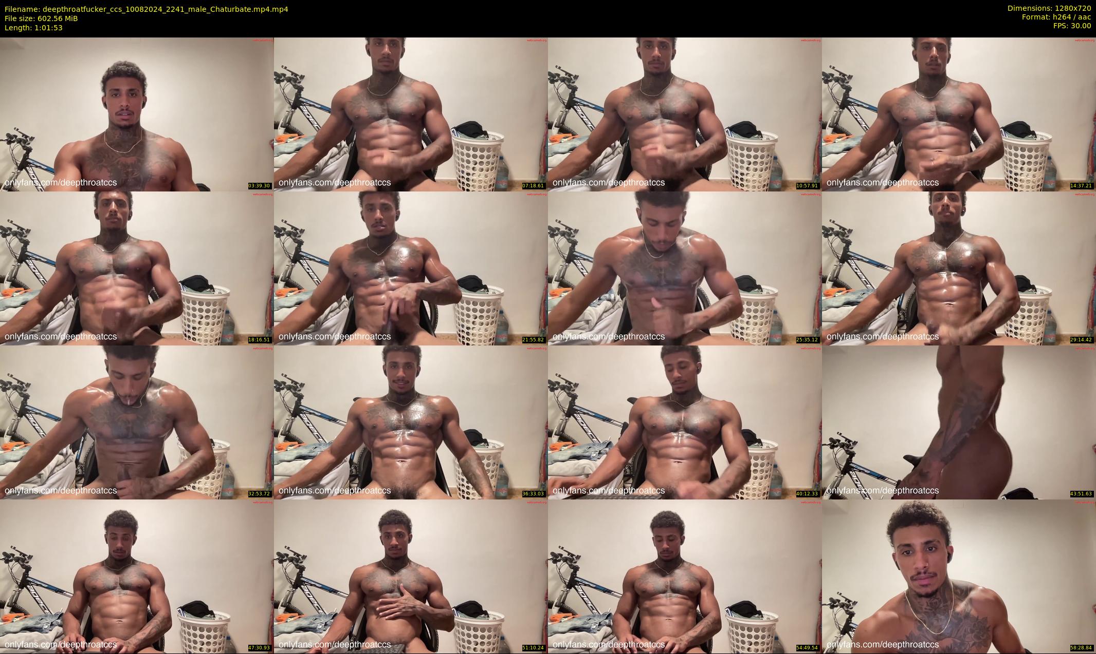 deepthroatfucker_ccs — 62 minute Chaturbate male cam show recording, 720p, Aug 10, 2024