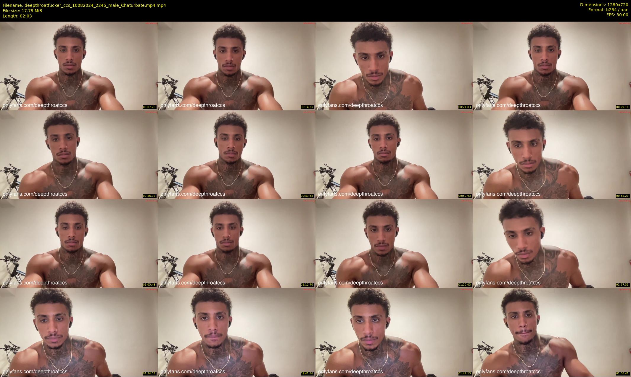 deepthroatfucker_ccs — 3 minute Chaturbate male cam show recording, 720p, Aug 10, 2024