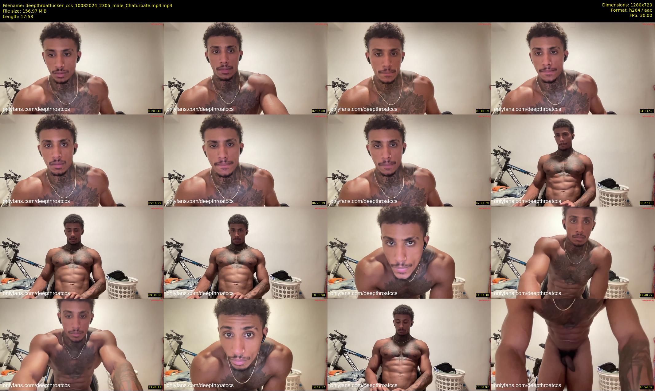 deepthroatfucker_ccs — 18 minute Chaturbate male cam show recording, 720p, Aug 10, 2024