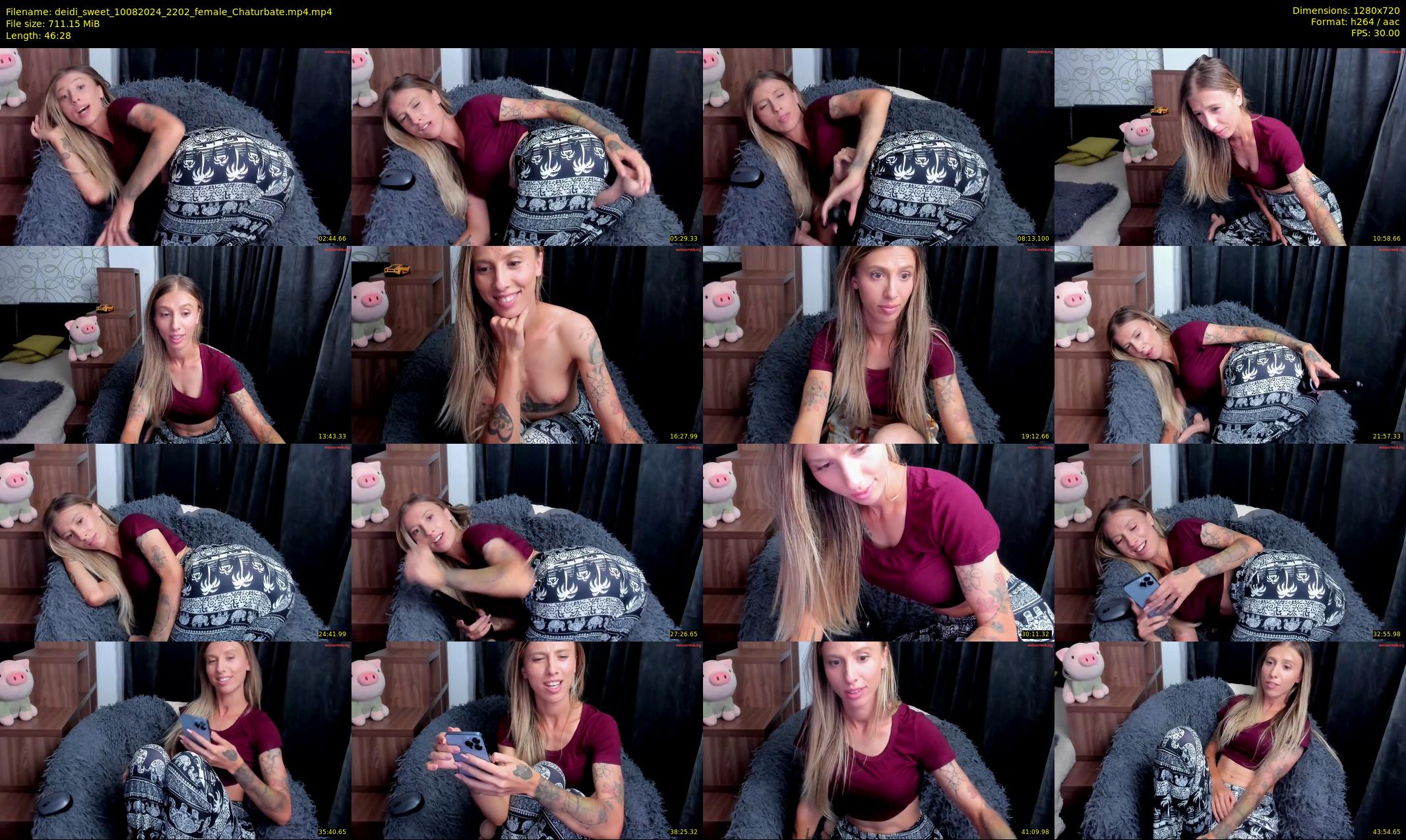 deidi_sweet — 47 minute Chaturbate female cam show recording, 720p, Aug 10, 2024