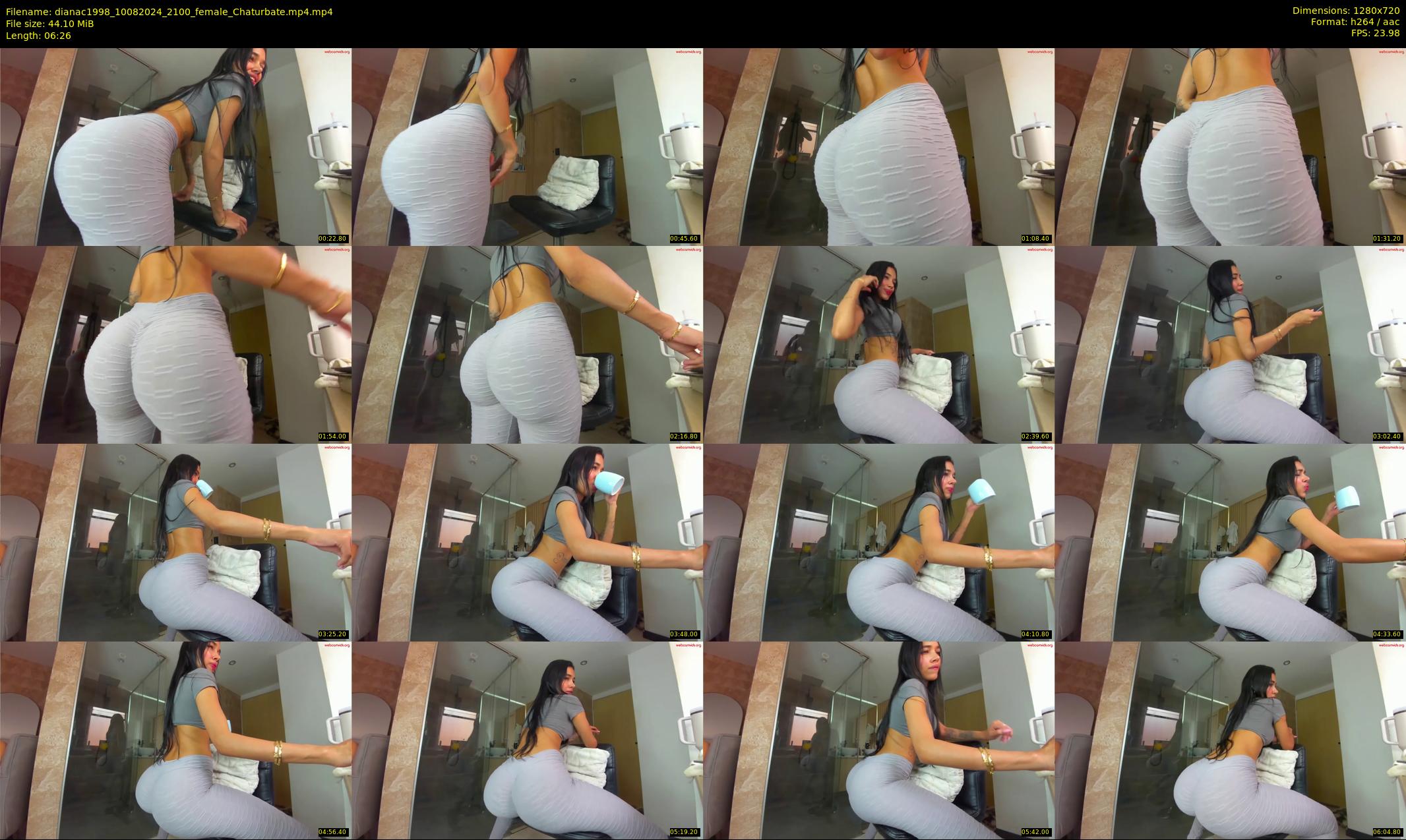 dianac1998 — 7 minute Chaturbate female cam show recording, 720p, Aug 10, 2024