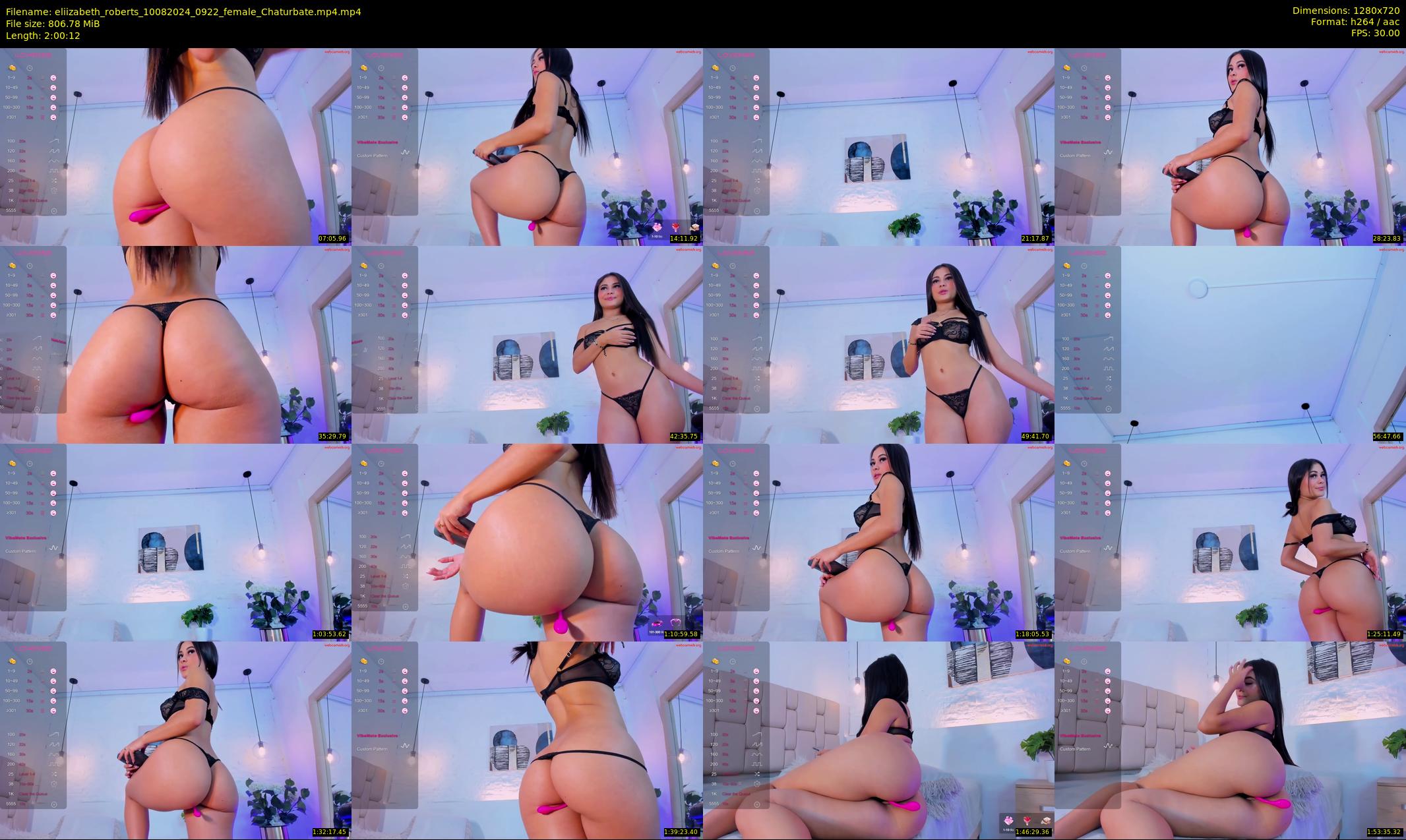 eliizabeth_roberts — 121 minute Chaturbate female cam show recording, 720p, Aug 10, 2024