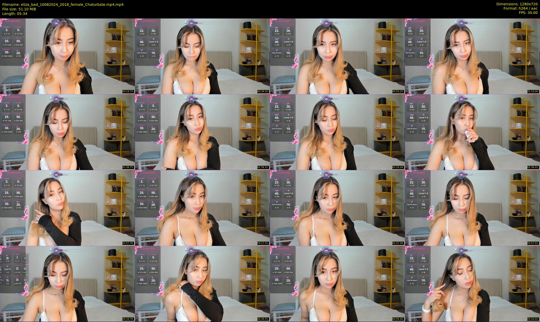 eliza_bad — 6 minute Chaturbate female cam show recording, 720p, Aug 10, 2024