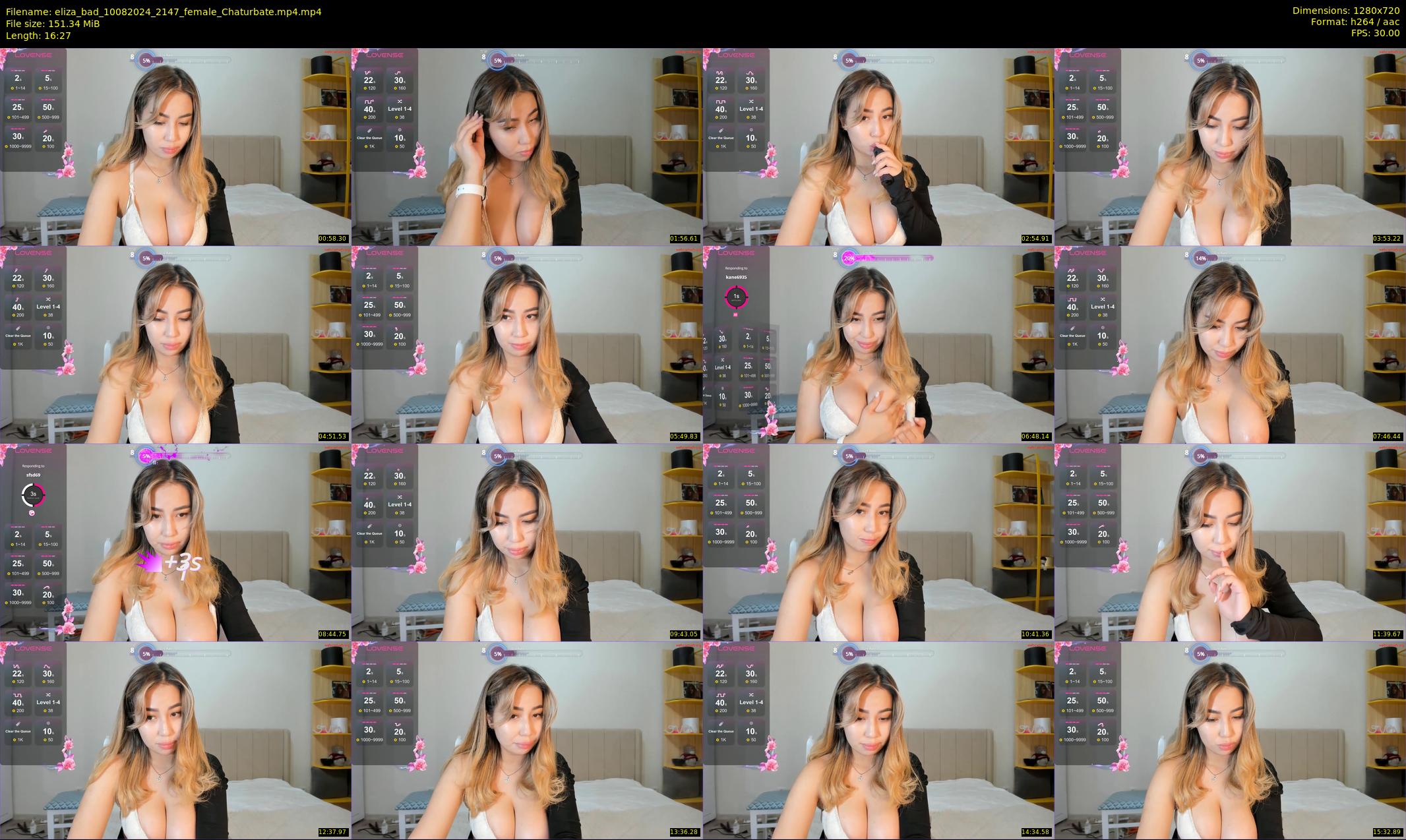 eliza_bad — 17 minute Chaturbate female cam show recording, 720p, Aug 10, 2024