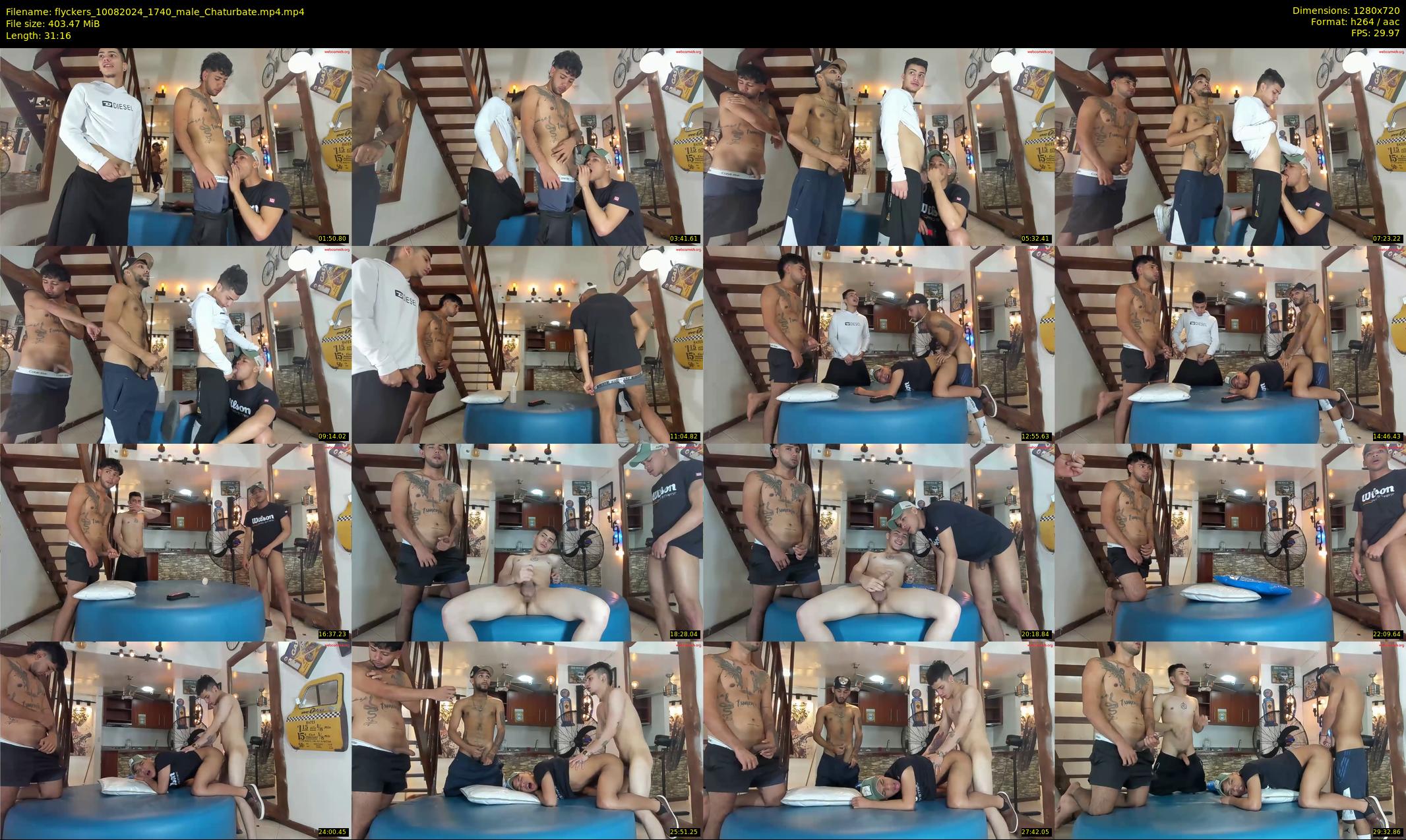 flyckers — 32 minute Chaturbate male cam show recording, 720p, Aug 10, 2024