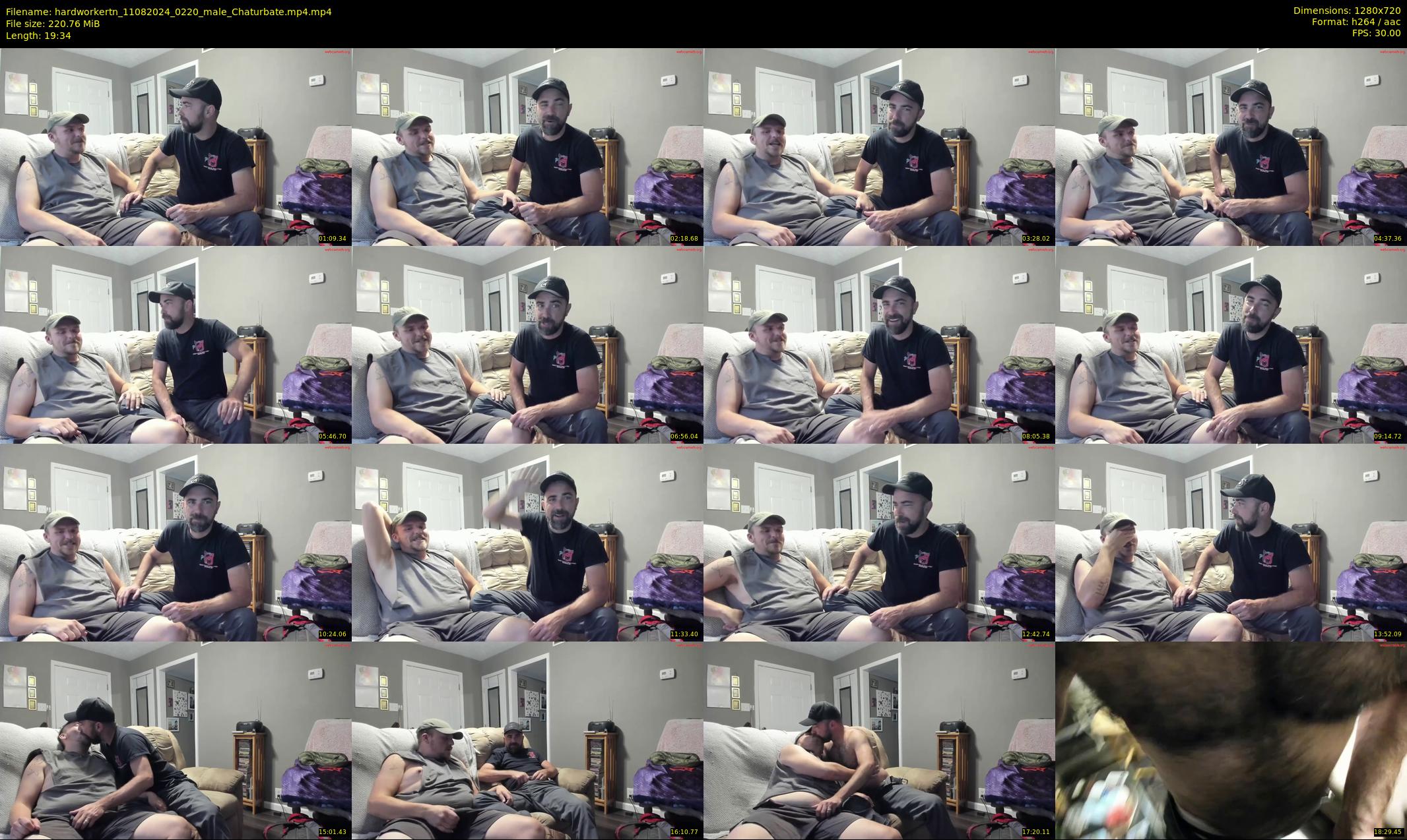 hardworkertn — 20 minute Chaturbate male cam show recording, 720p, Aug 11, 2024