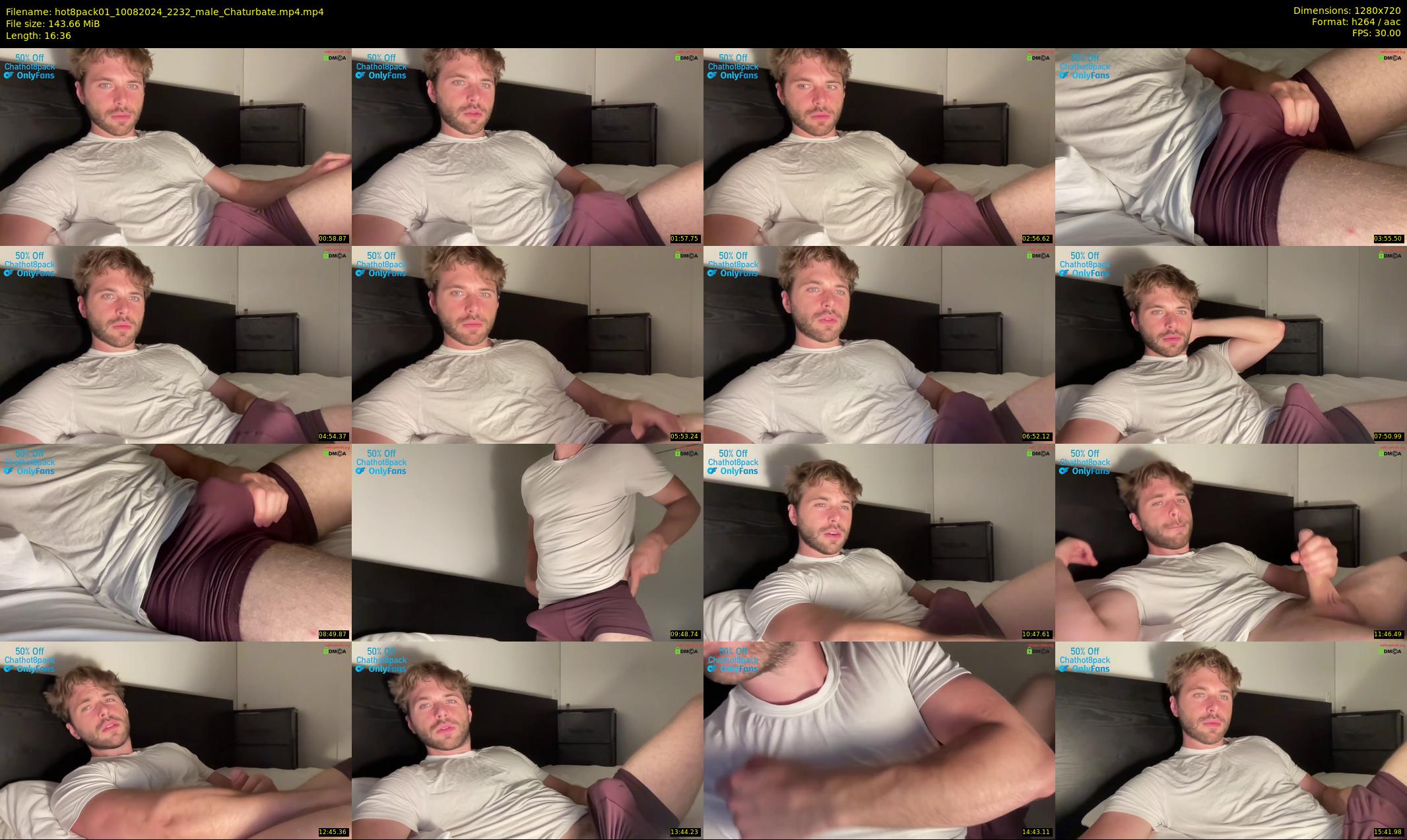 hot8pack01 — 17 minute Chaturbate male cam show recording, 720p, Aug 10, 2024