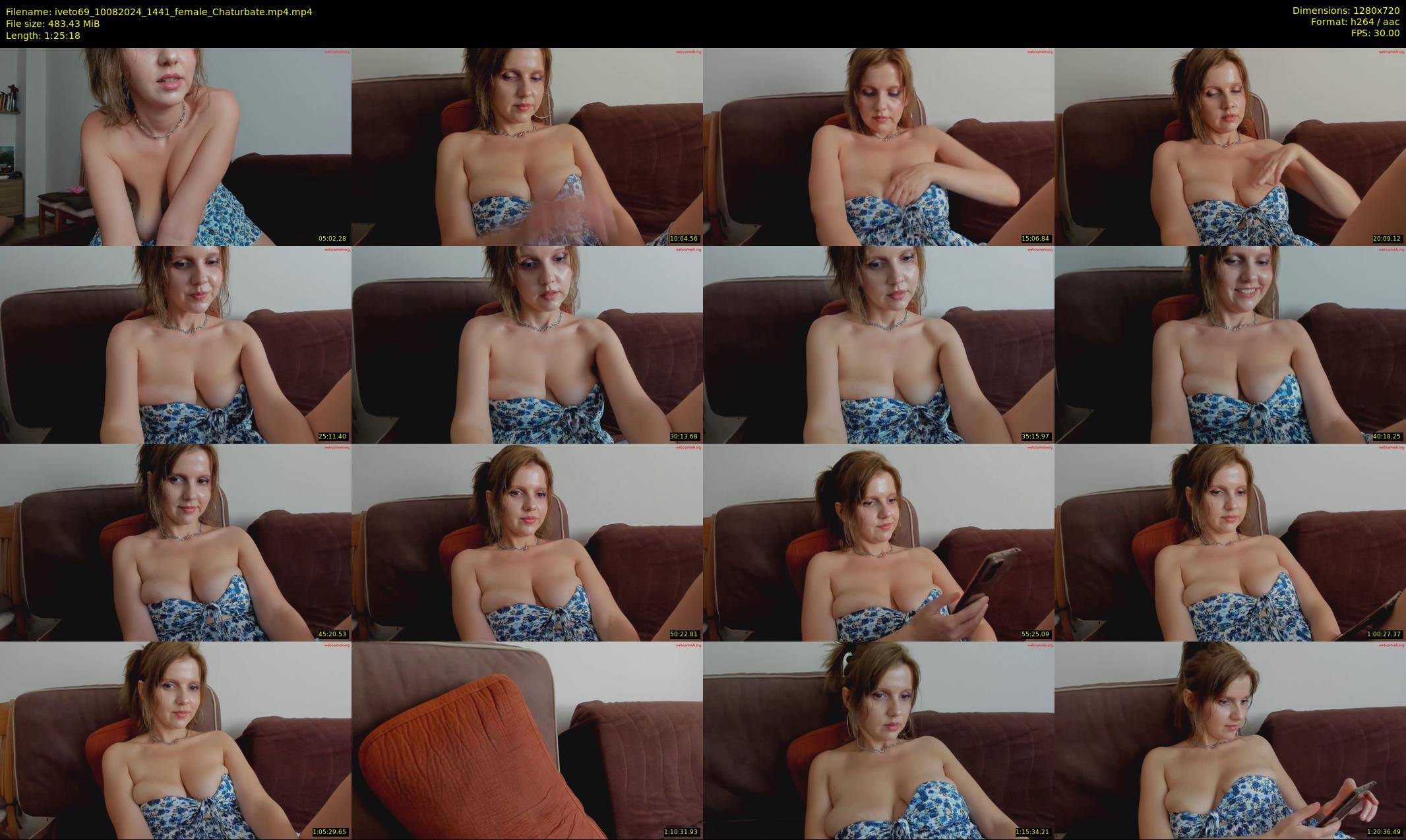 iveto69 — 86 minute Chaturbate female cam show recording, 720p, Aug 10, 2024