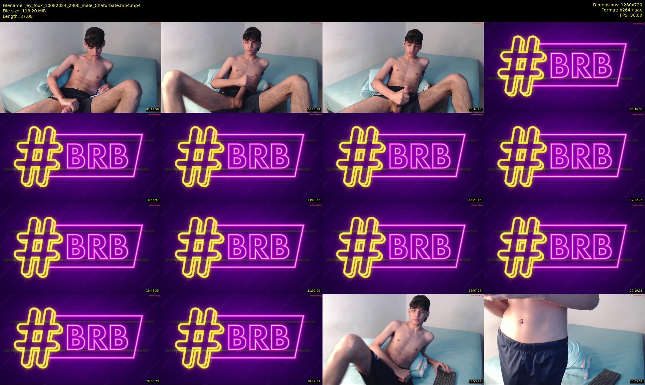 jey_foxx — 38 minute Chaturbate male cam show recording, 720p, Aug 10, 2024