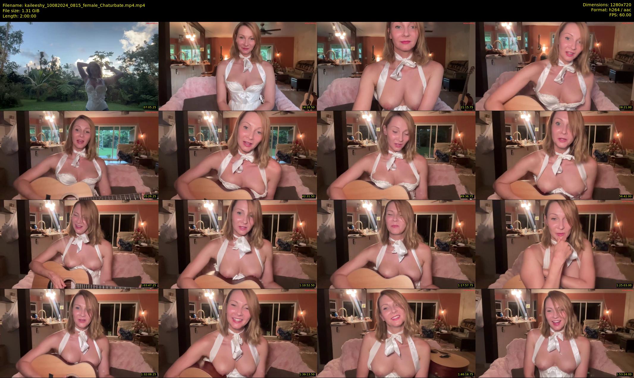 kaileeshy — 120 minute Chaturbate female cam show recording, 720p, Aug 10, 2024