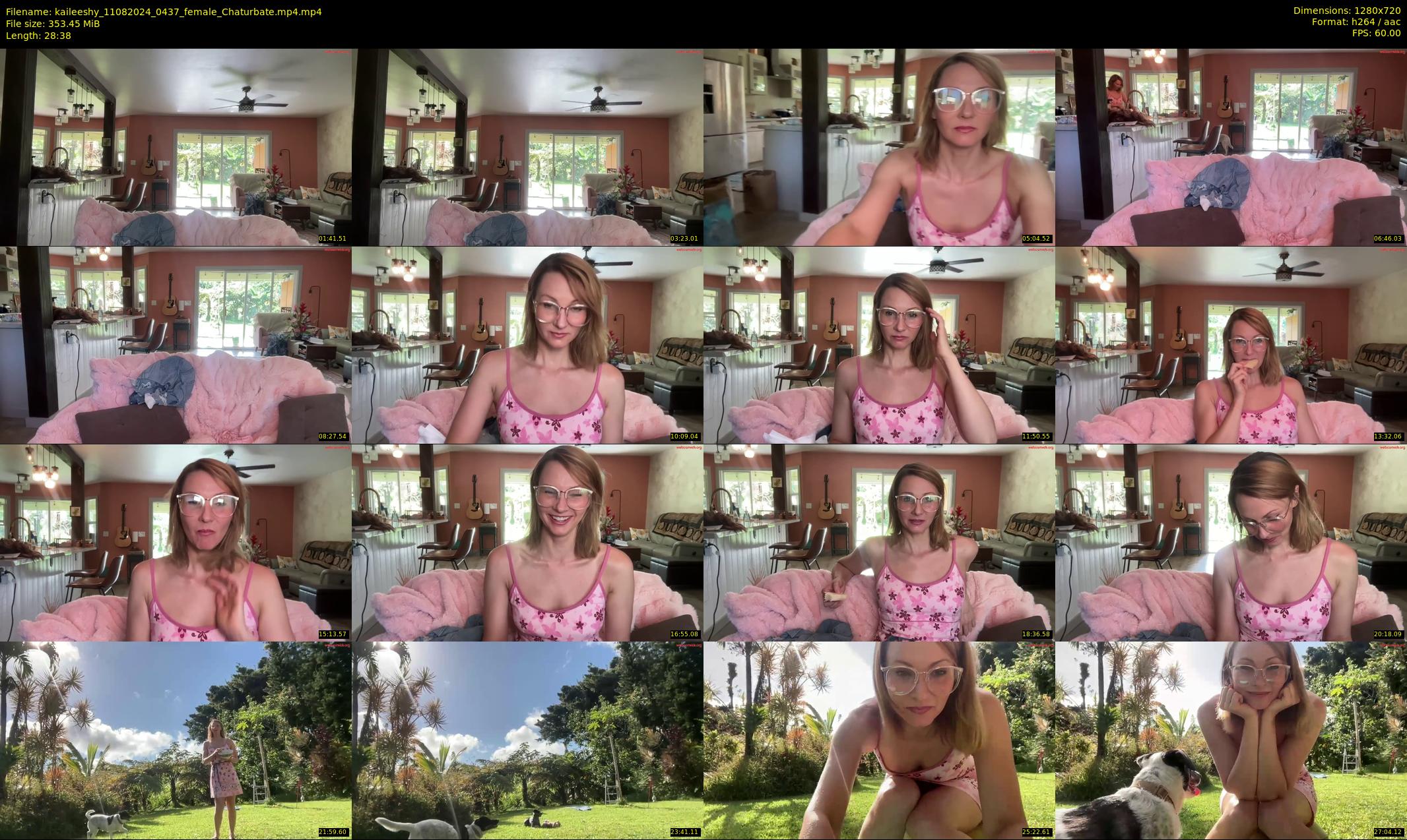 kaileeshy — 29 minute Chaturbate female cam show recording, 720p, Aug 11, 2024