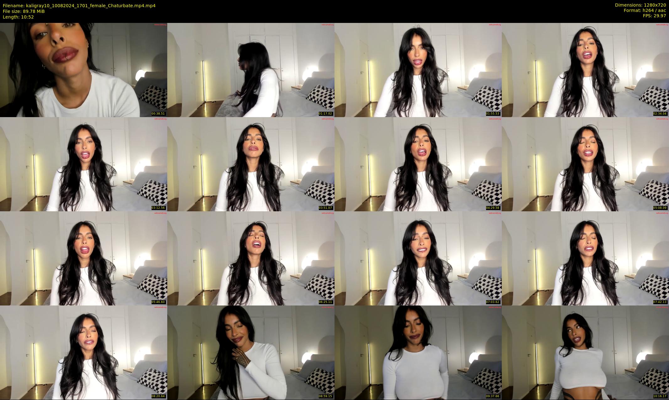 kaligray10 — 11 minute Chaturbate female cam show recording, 720p, Aug 10, 2024