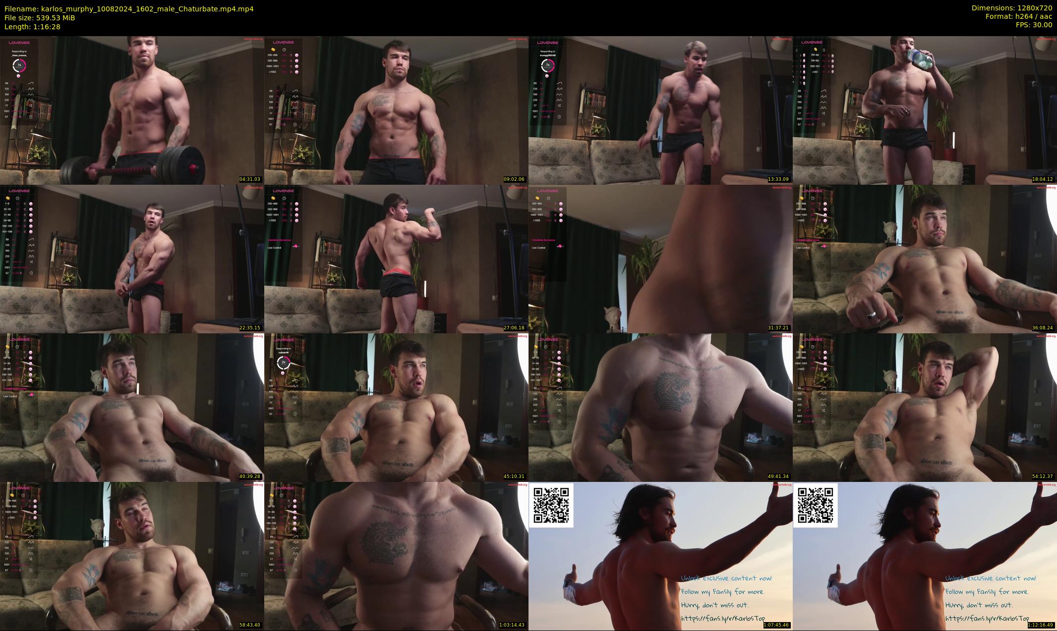 karlos_murphy — 77 minute Chaturbate male cam show recording, 720p, Aug 10, 2024