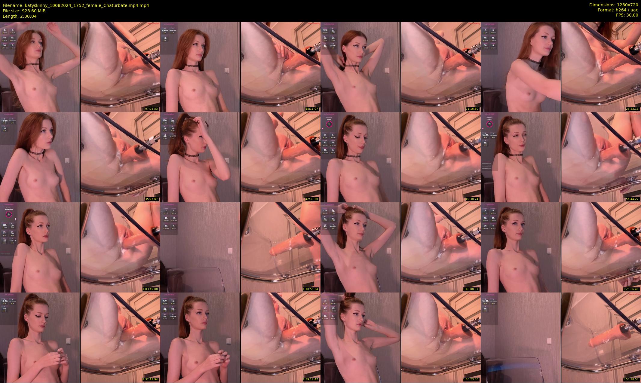 katyskinny — 121 minute Chaturbate female cam show recording, 720p, Aug 10, 2024