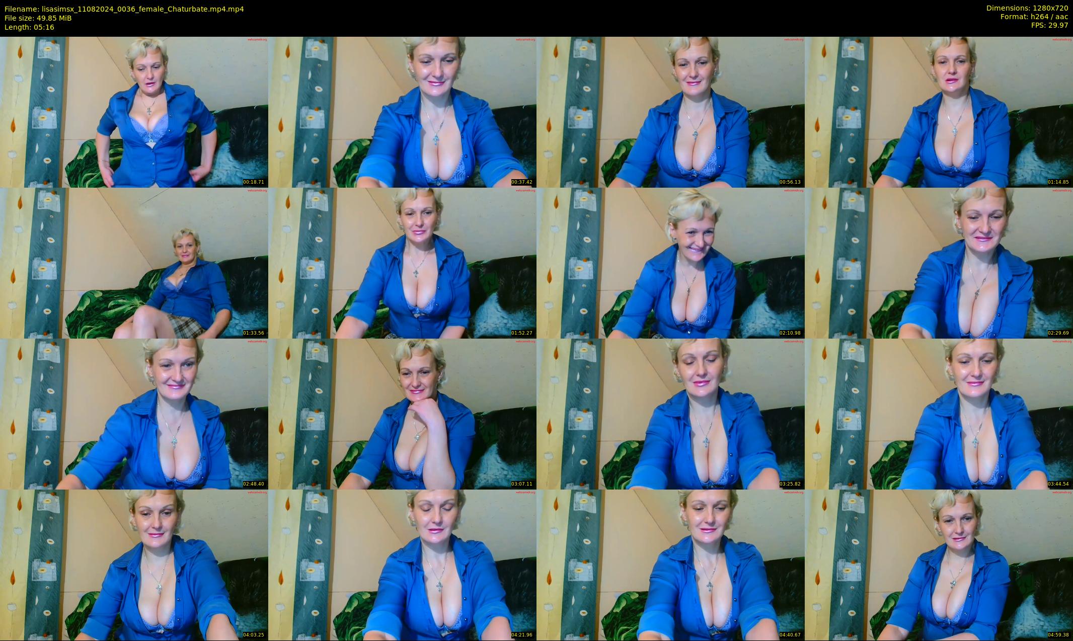 lisasimsx — 6 minute Chaturbate female cam show recording, 720p, Aug 11, 2024