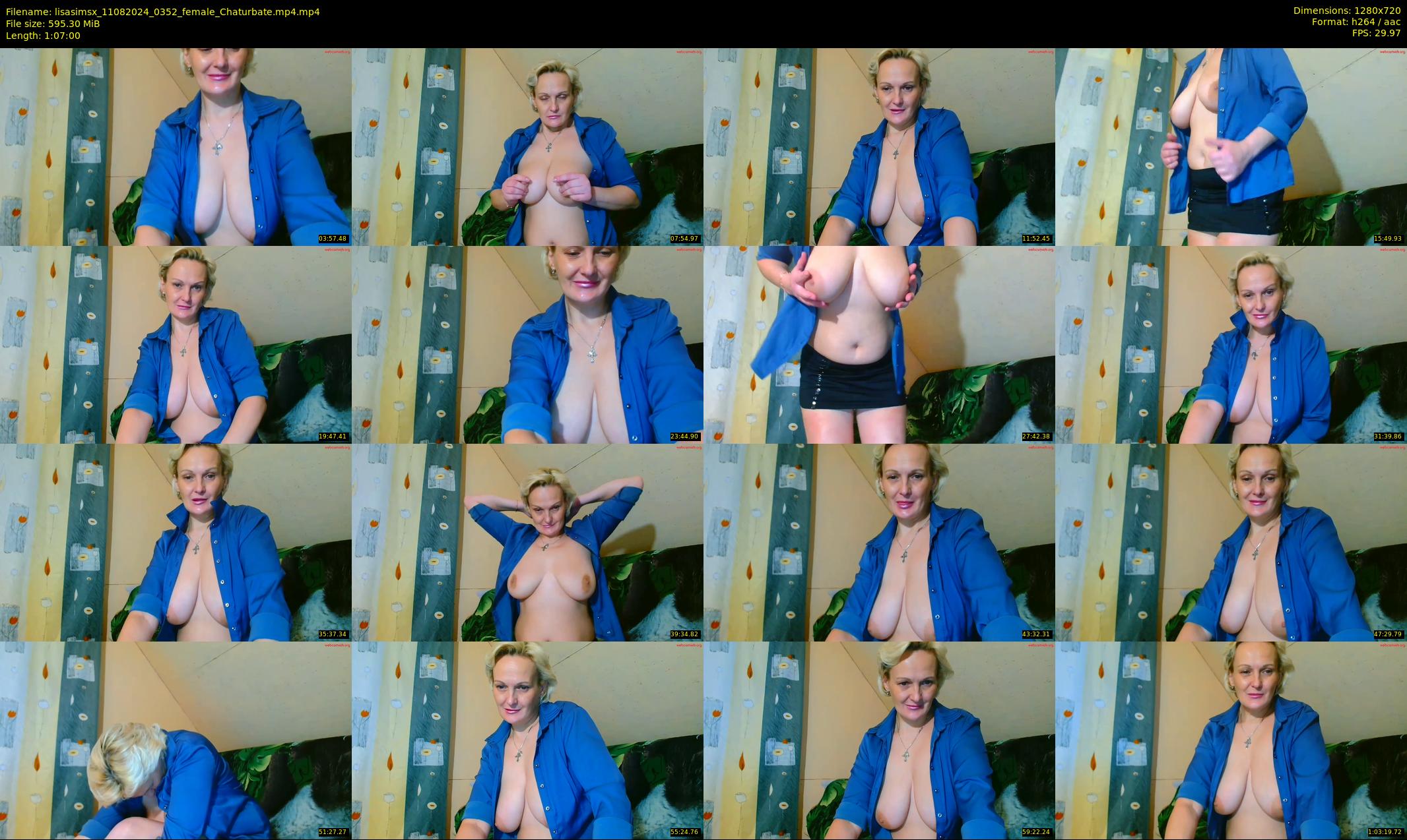 lisasimsx — 67 minute Chaturbate female cam show recording, 720p, Aug 11, 2024