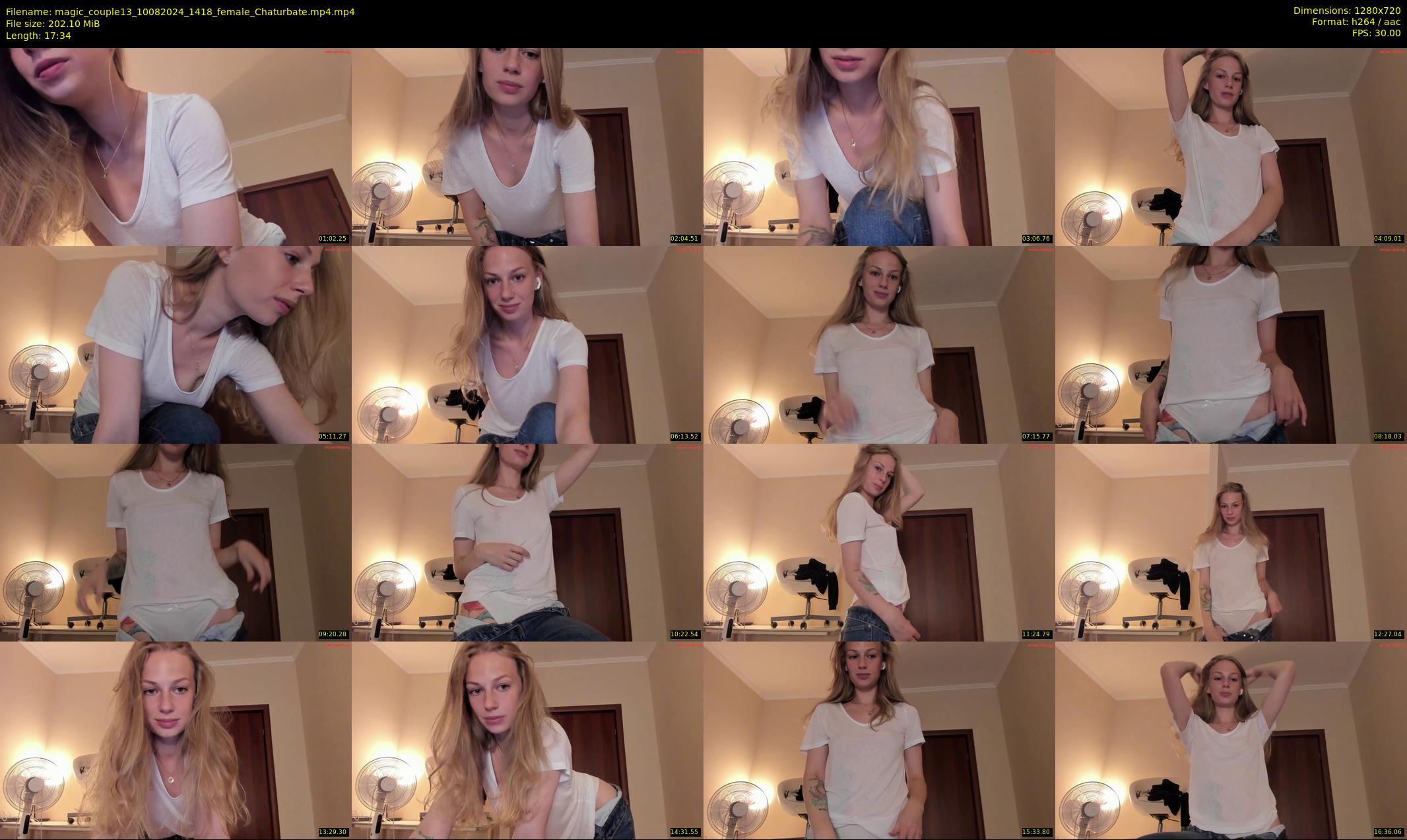 magic_couple13 — 18 minute Chaturbate couple cam show recording, 720p, Aug 10, 2024