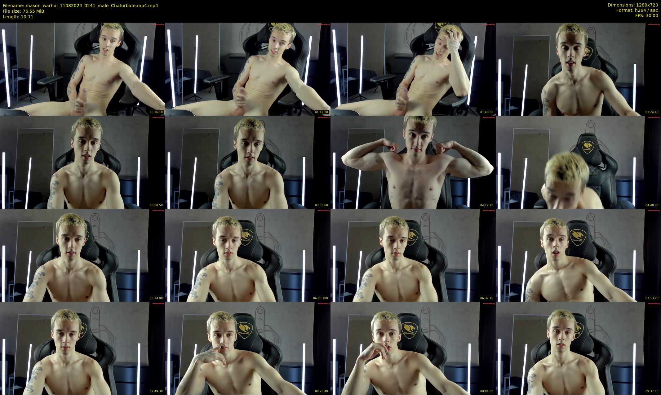 mason_warhol — 11 minute Chaturbate male cam show recording, 720p, Aug 11, 2024