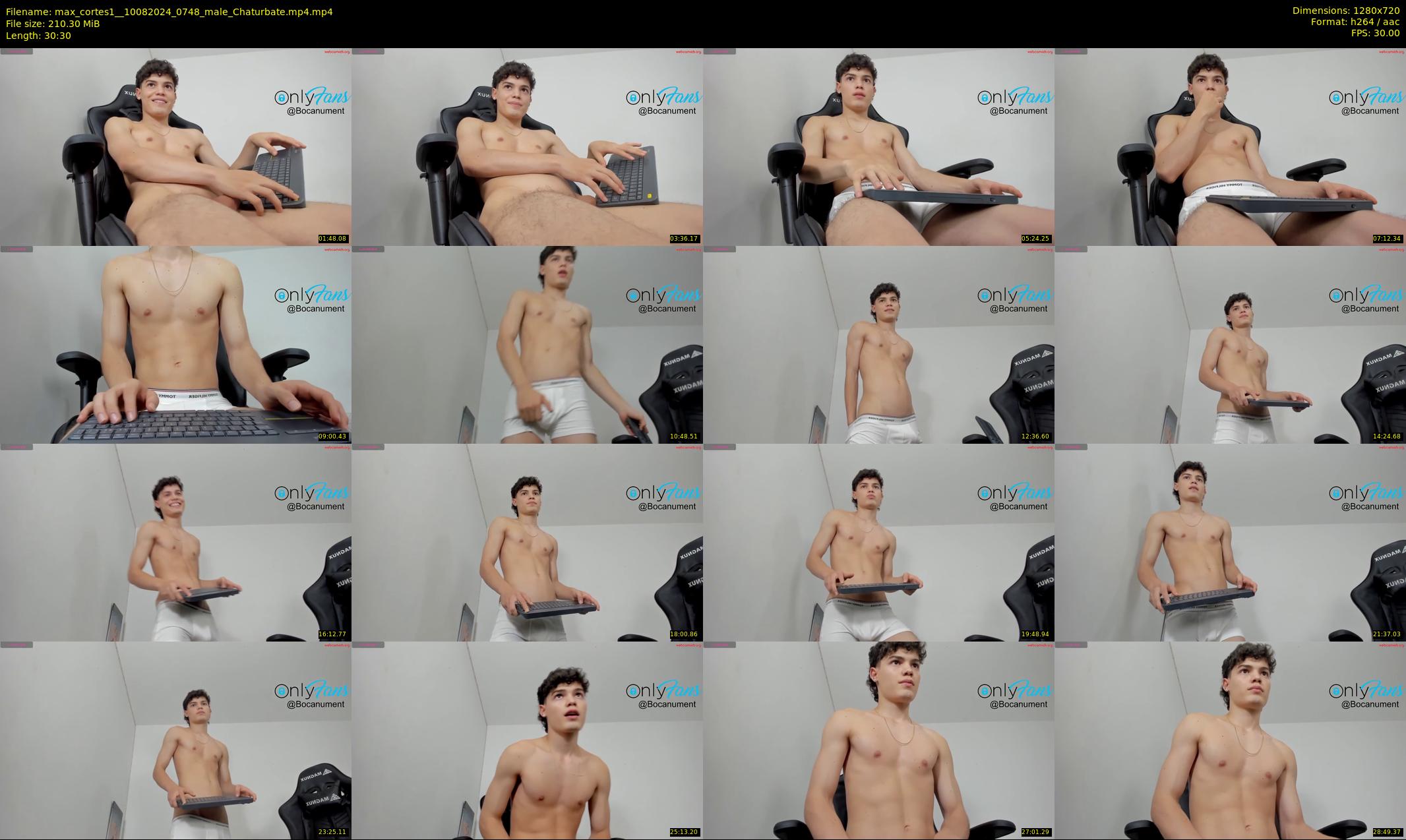 max_cortes1_ — 31 minute Chaturbate male cam show recording, 720p, Aug 10, 2024