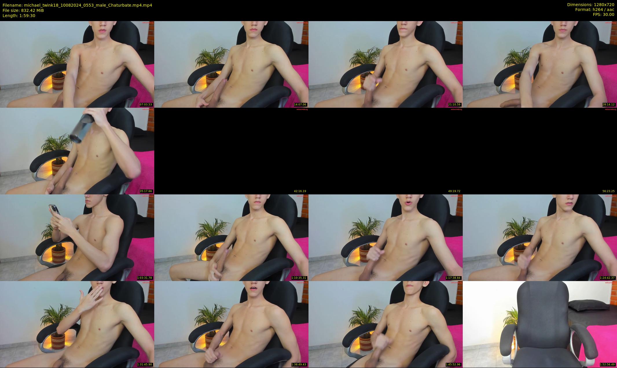 michael_twink18 — 120 minute Chaturbate male cam show recording, 720p, Aug 10, 2024