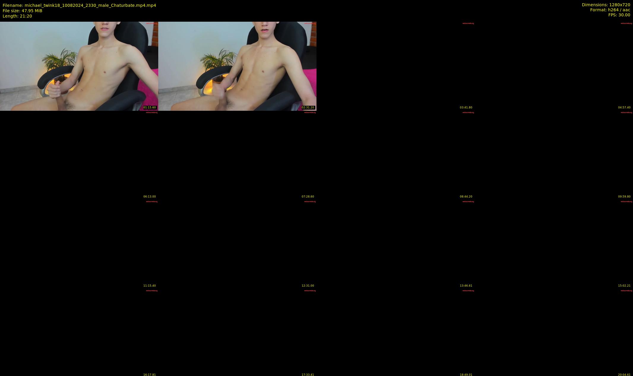 michael_twink18 — 22 minute Chaturbate male cam show recording, 720p, Aug 10, 2024