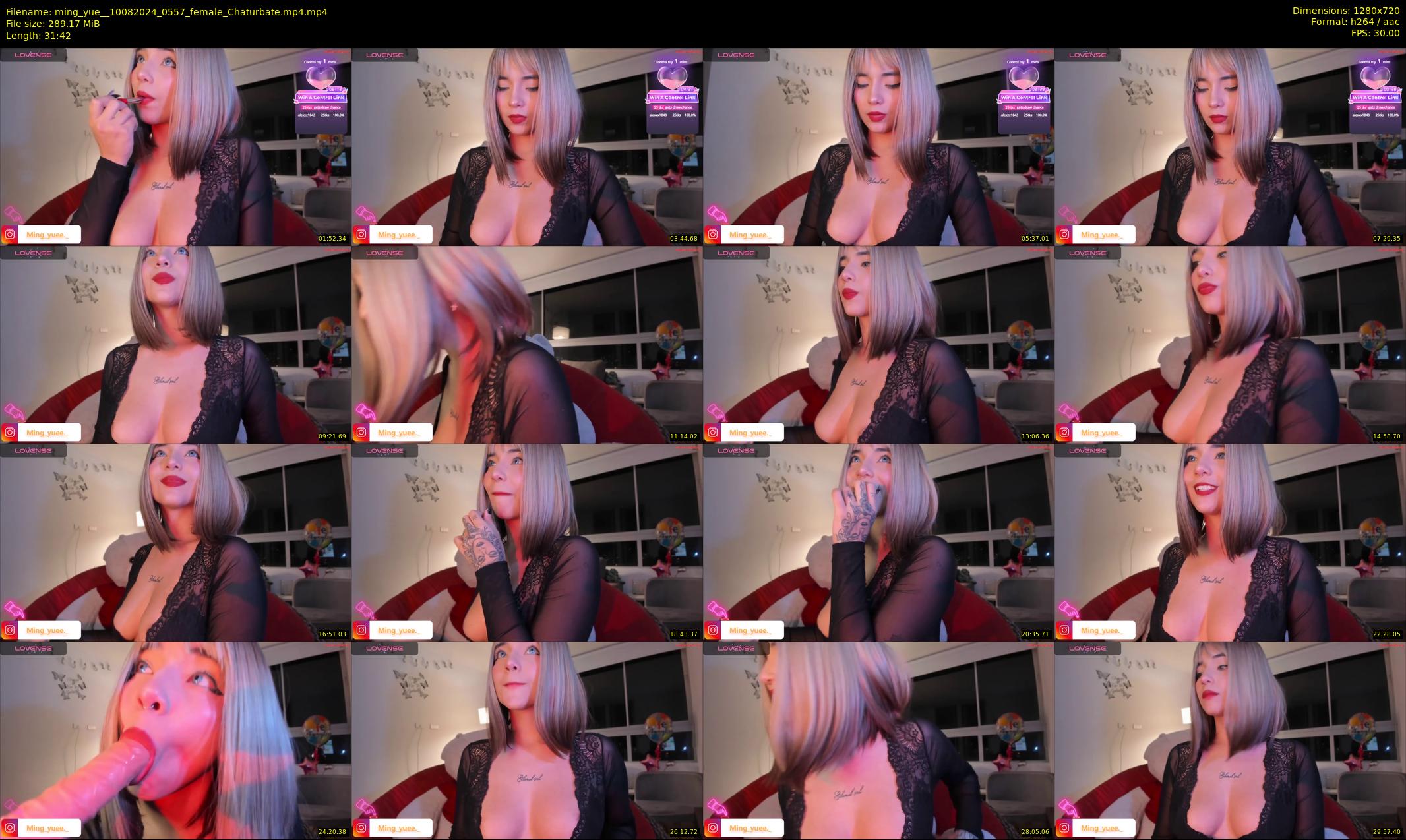 ming_yue_ — 32 minute Chaturbate female cam show recording, 720p, Aug 10, 2024