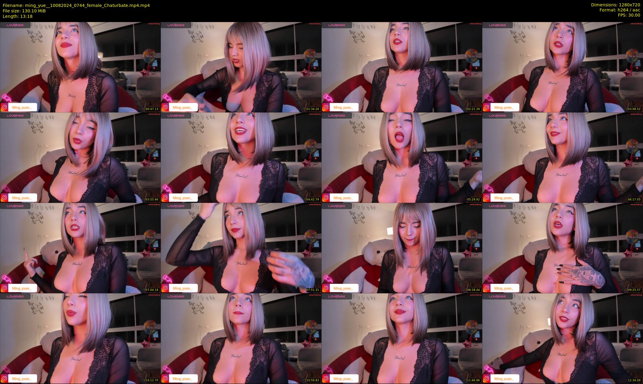 ming_yue_ — 14 minute Chaturbate female cam show recording, 720p, Aug 10, 2024