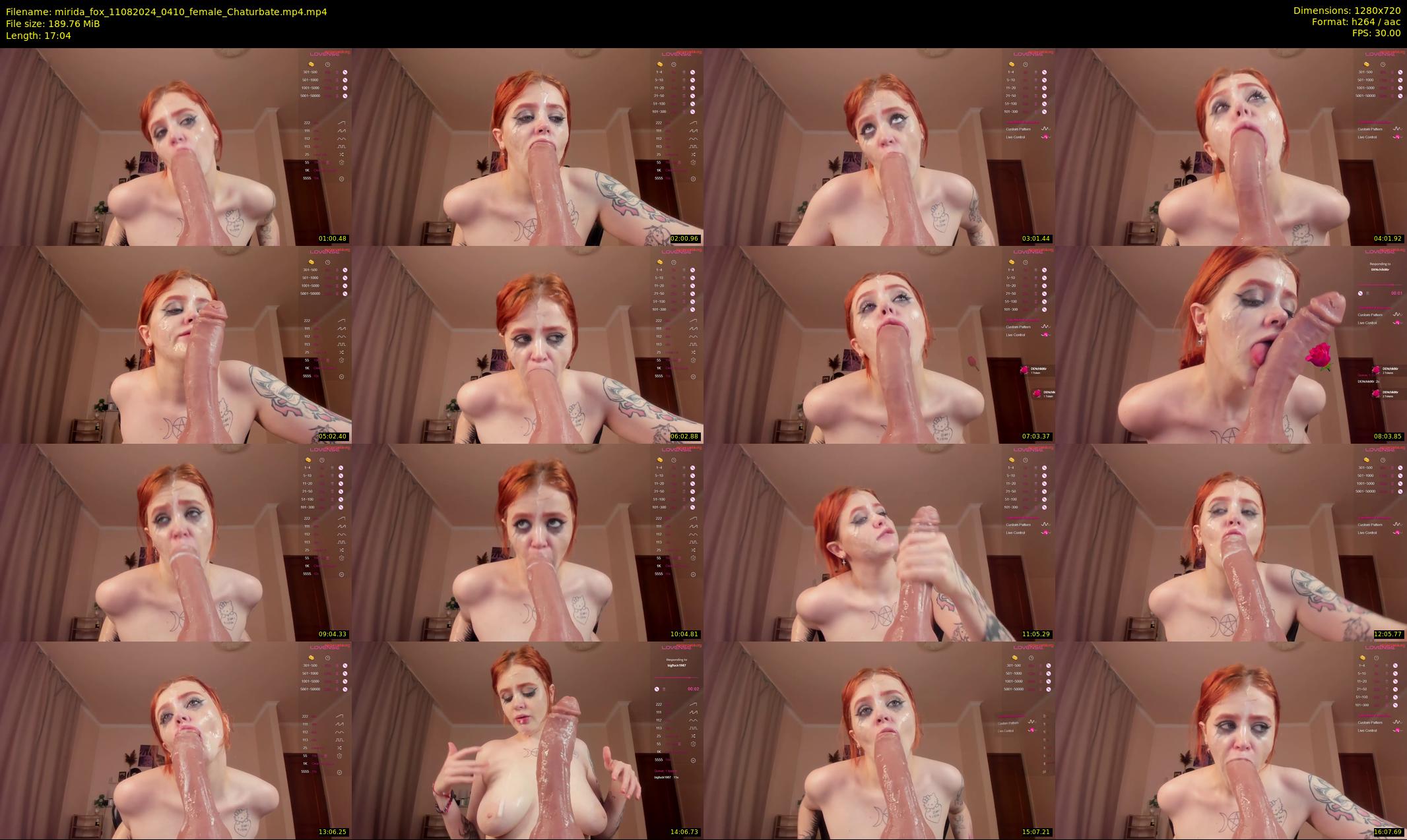 mirida_fox — 18 minute Chaturbate female cam show recording, 720p, Aug 11, 2024