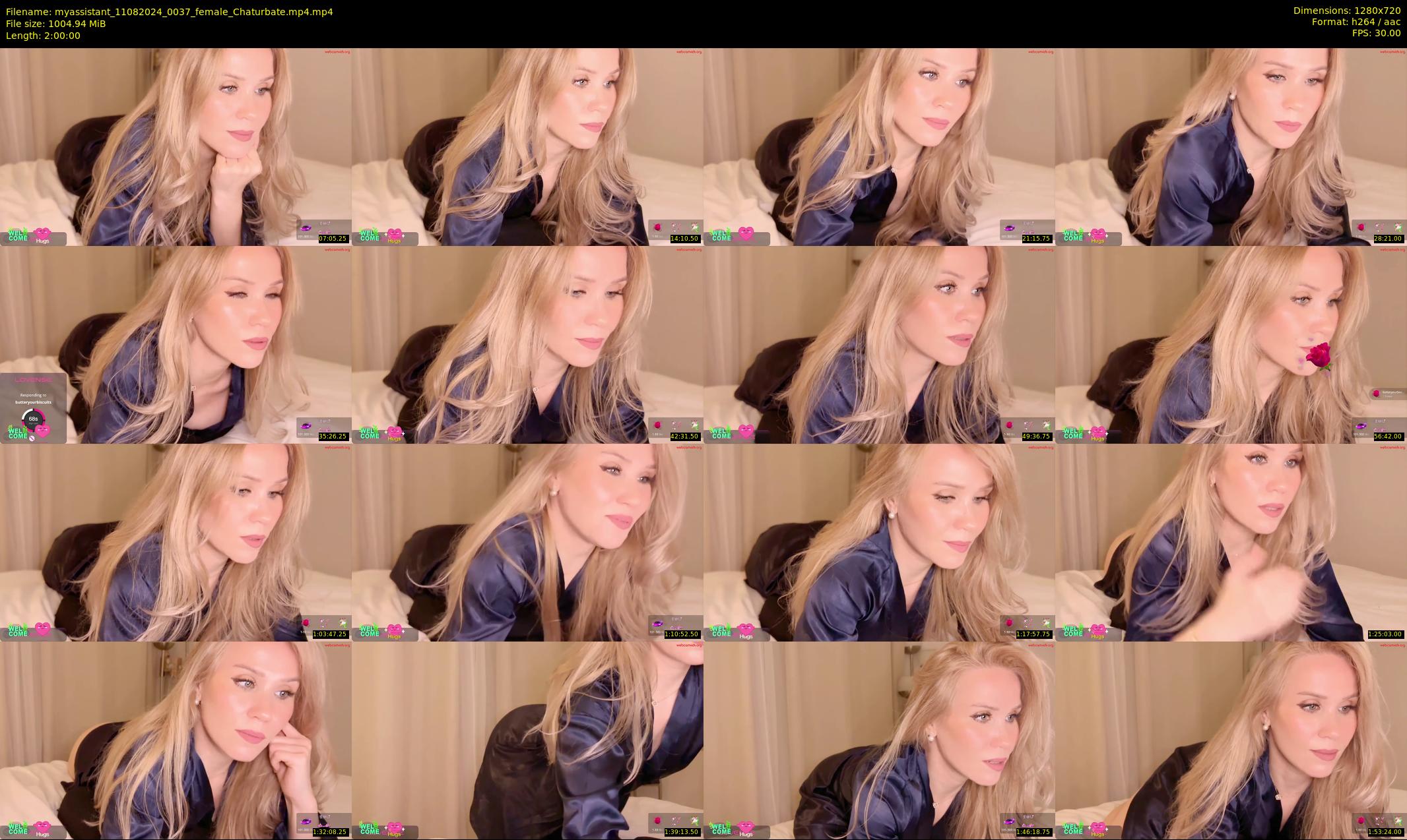 myassistant — 120 minute Chaturbate female cam show recording, 720p, Aug 11, 2024