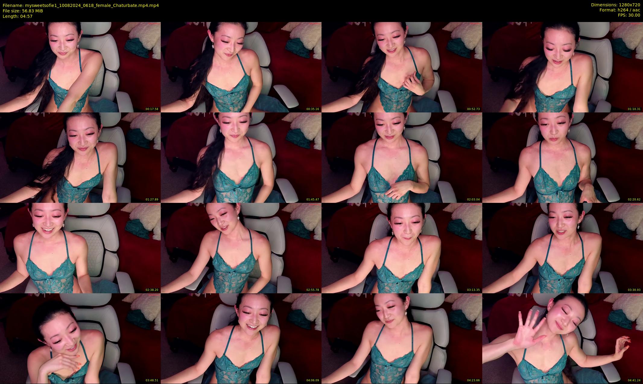 mysweetsofie1 — 5 minute Chaturbate female cam show recording, 720p, Aug 10, 2024