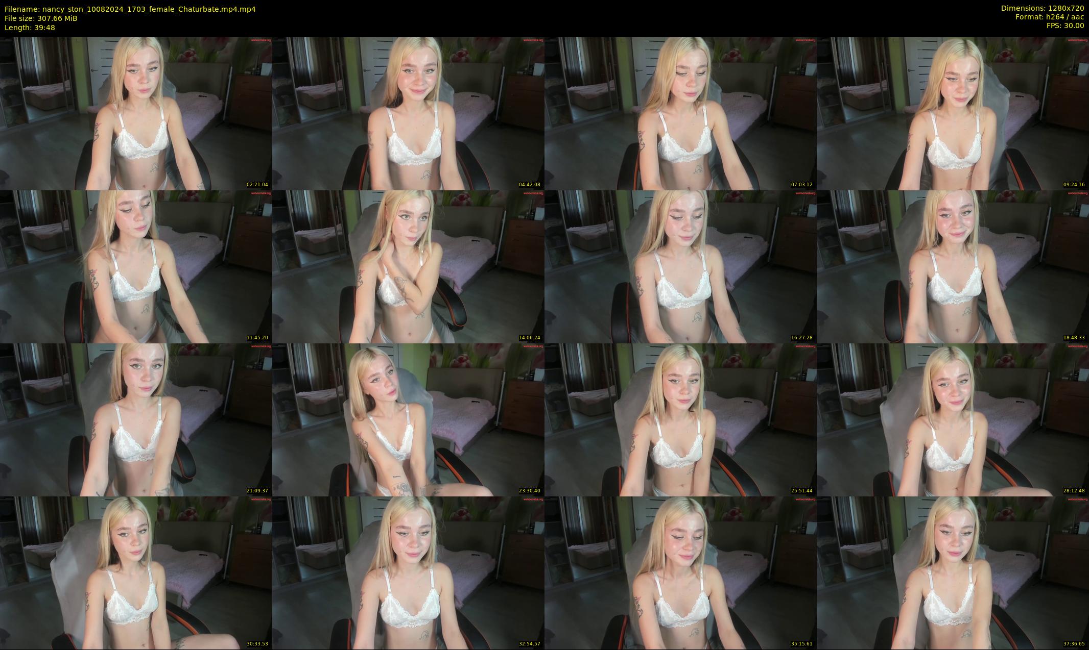 nancy_ston — 40 minute Chaturbate female cam show recording, 720p, Aug 10, 2024