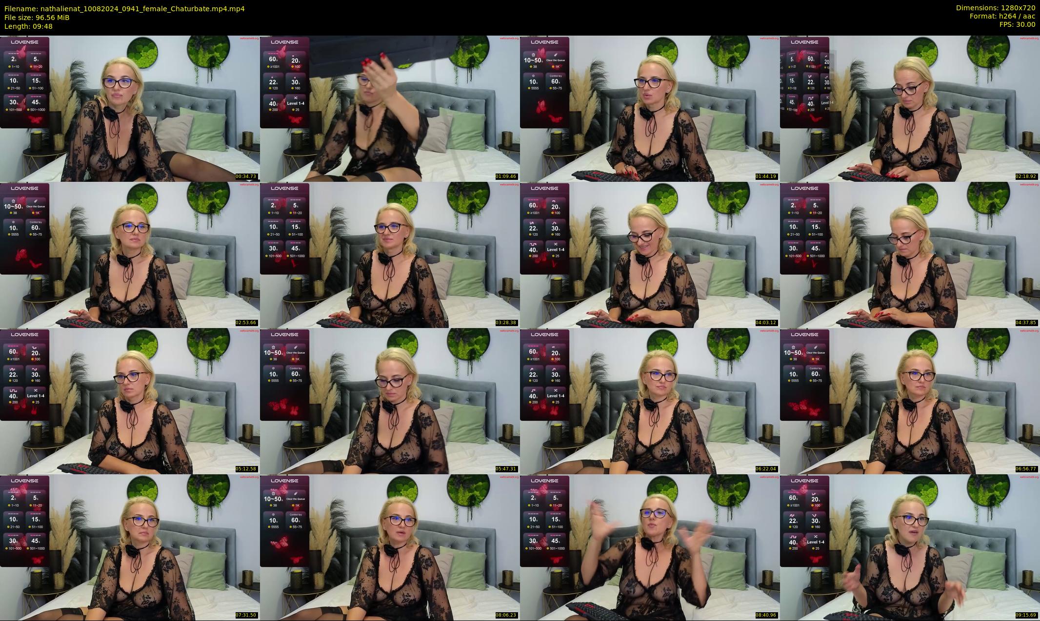 nathalienat — 10 minute Chaturbate female cam show recording, 720p, Aug 10, 2024