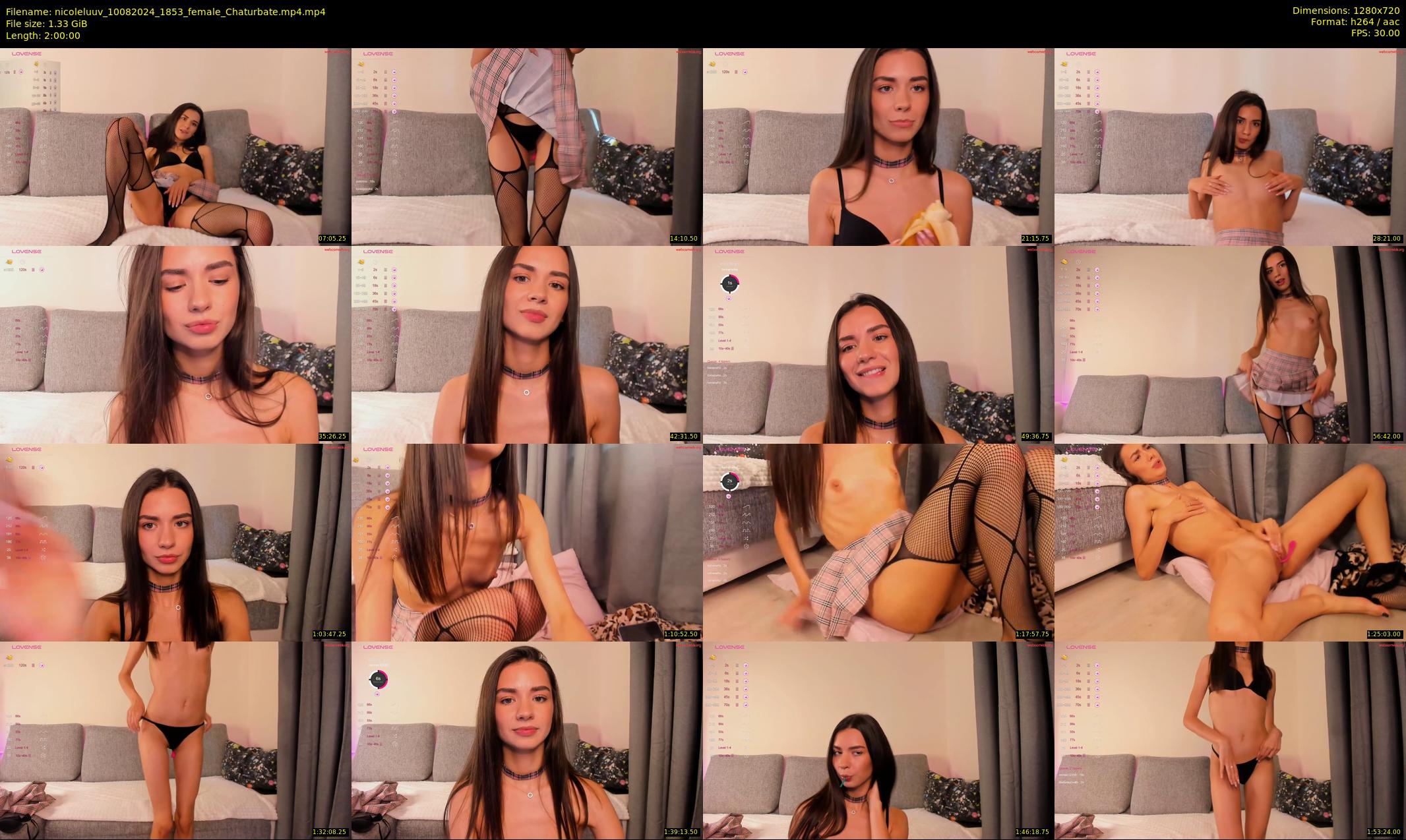 nicoleluuv — 120 minute Chaturbate female cam show recording, 720p, Aug 10, 2024