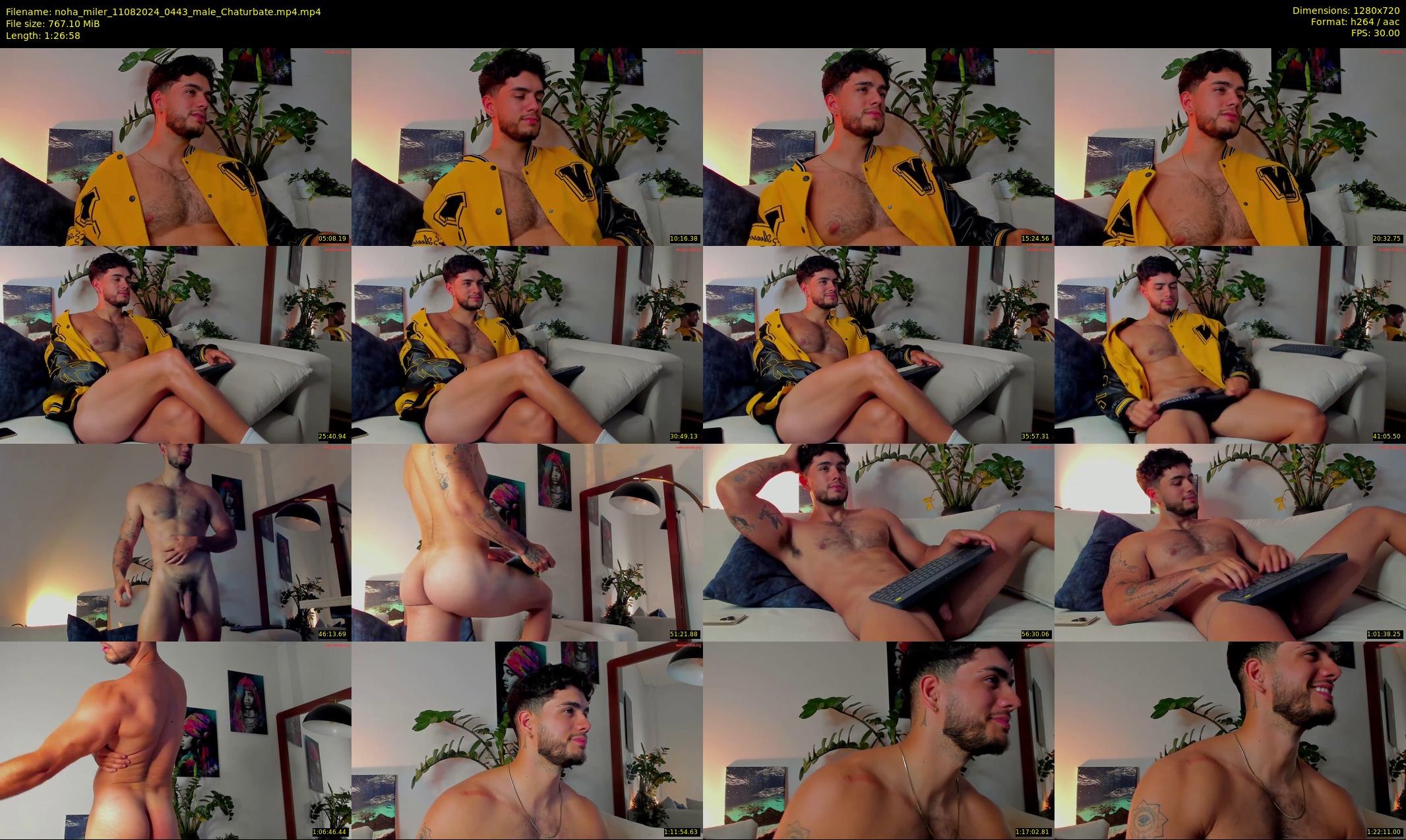 noha_miler — 87 minute Chaturbate male cam show recording, 720p, Aug 11, 2024