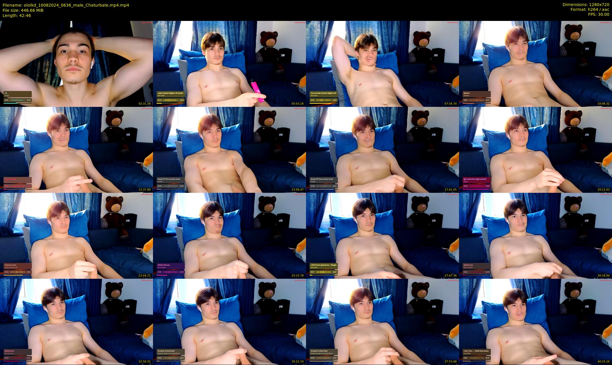ololkd — 43 minute Chaturbate male cam show recording, 720p, Aug 10, 2024