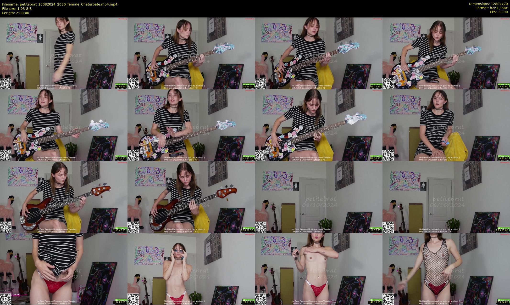 petitebrat — 120 minute Chaturbate female cam show recording, 720p, Aug 10, 2024