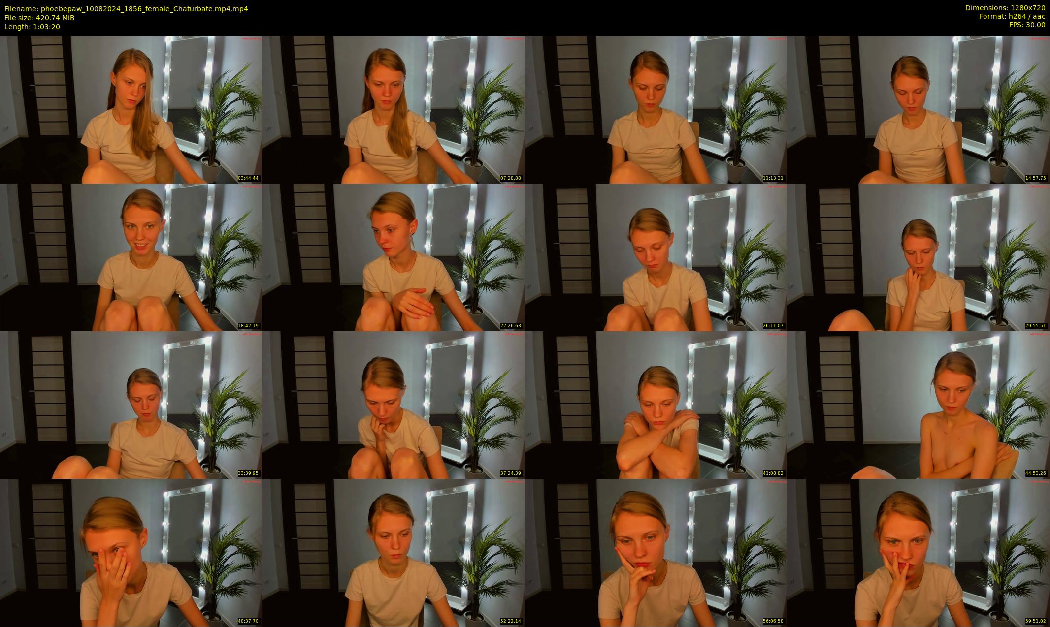 phoebepaw — 64 minute Chaturbate female cam show recording, 720p, Aug 10, 2024
