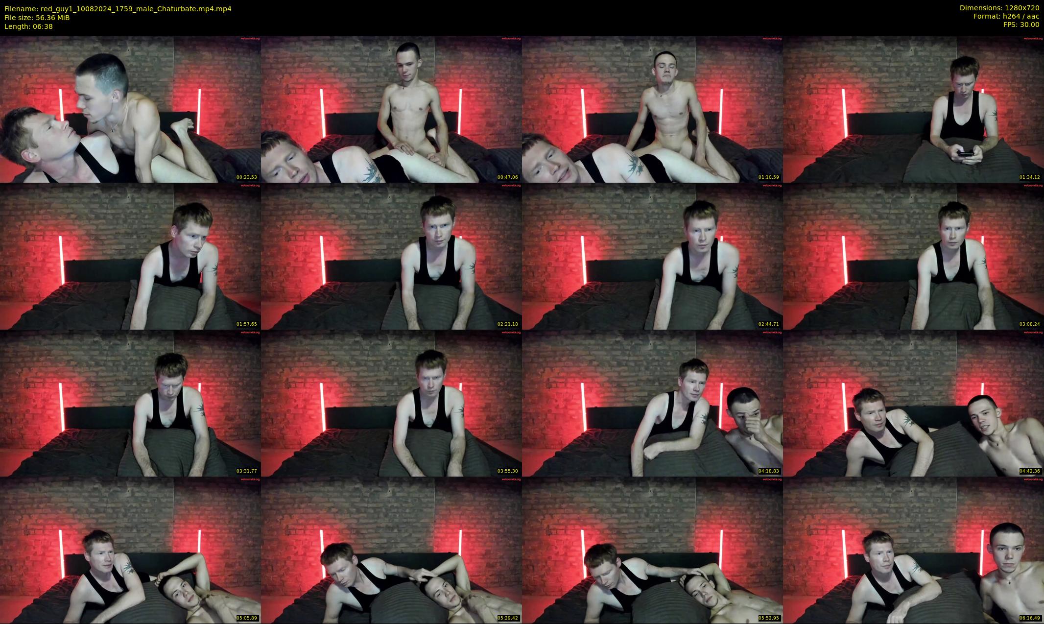 red_guy1 — 7 minute Chaturbate male cam show recording, 720p, Aug 10, 2024