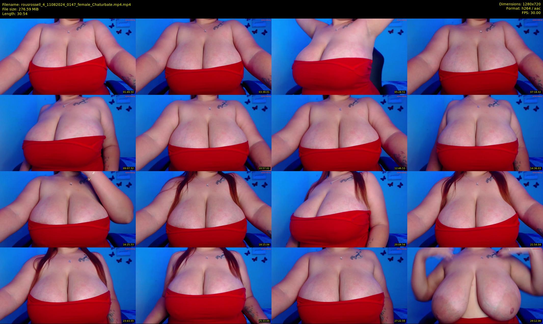 rousrossell_4 — 31 minute Chaturbate female cam show recording, 720p, Aug 11, 2024
