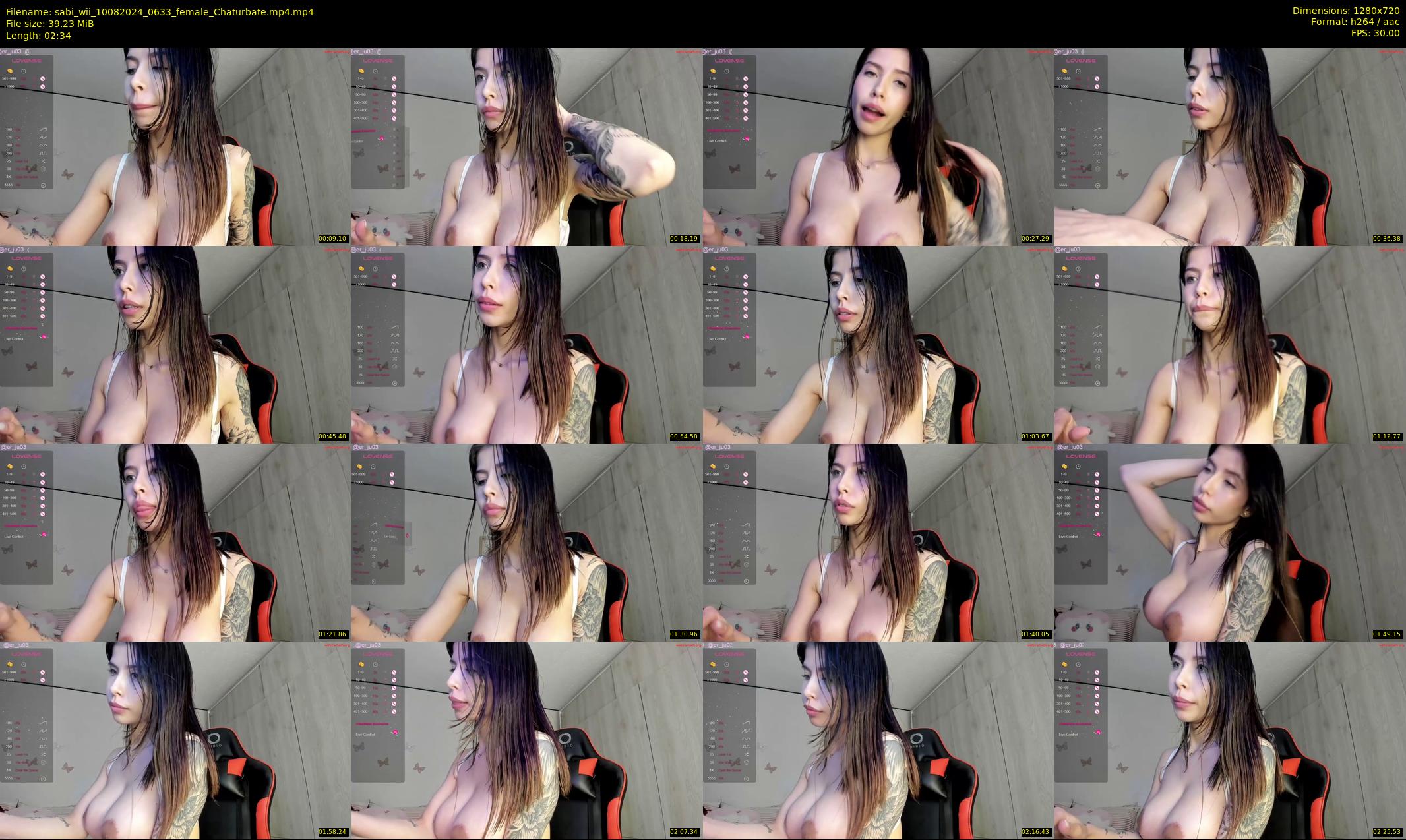 sabi_wii — 3 minute Chaturbate female cam show recording, 720p, Aug 10, 2024