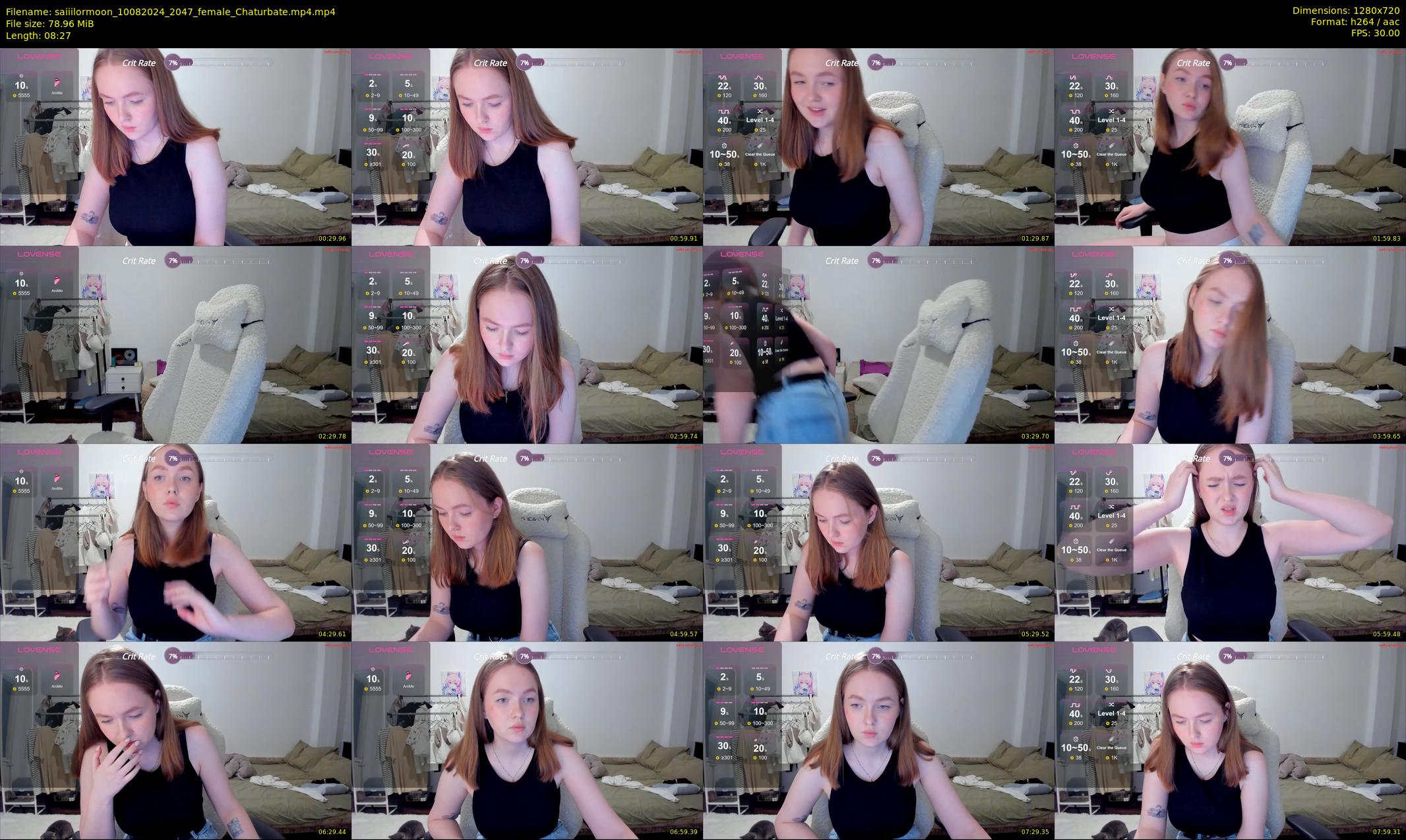 saiiilormoon — 9 minute Chaturbate female cam show recording, 720p, Aug 10, 2024