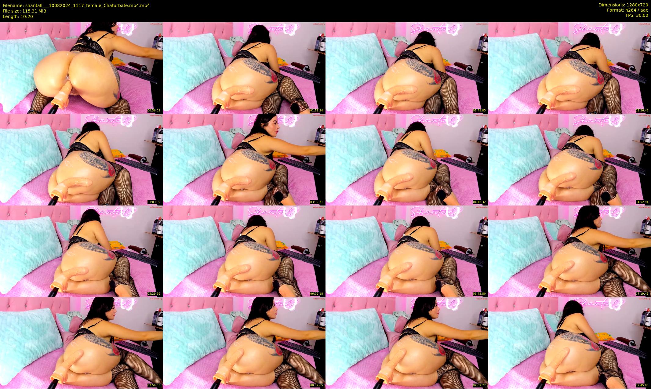shantall__ — 11 minute Chaturbate female cam show recording, 720p, Aug 10, 2024
