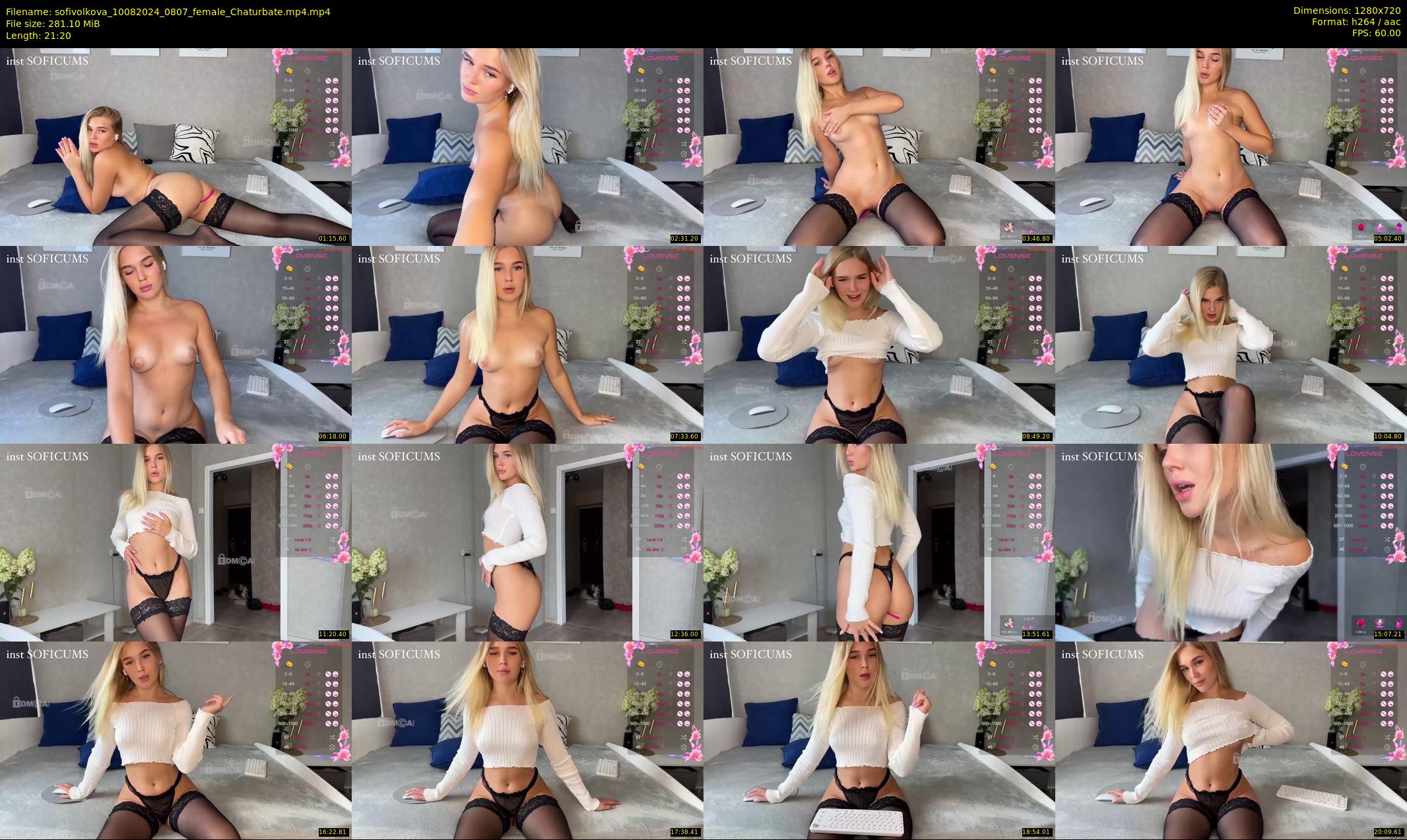 sofivolkova — 22 minute Chaturbate female cam show recording, 720p, Aug 10, 2024