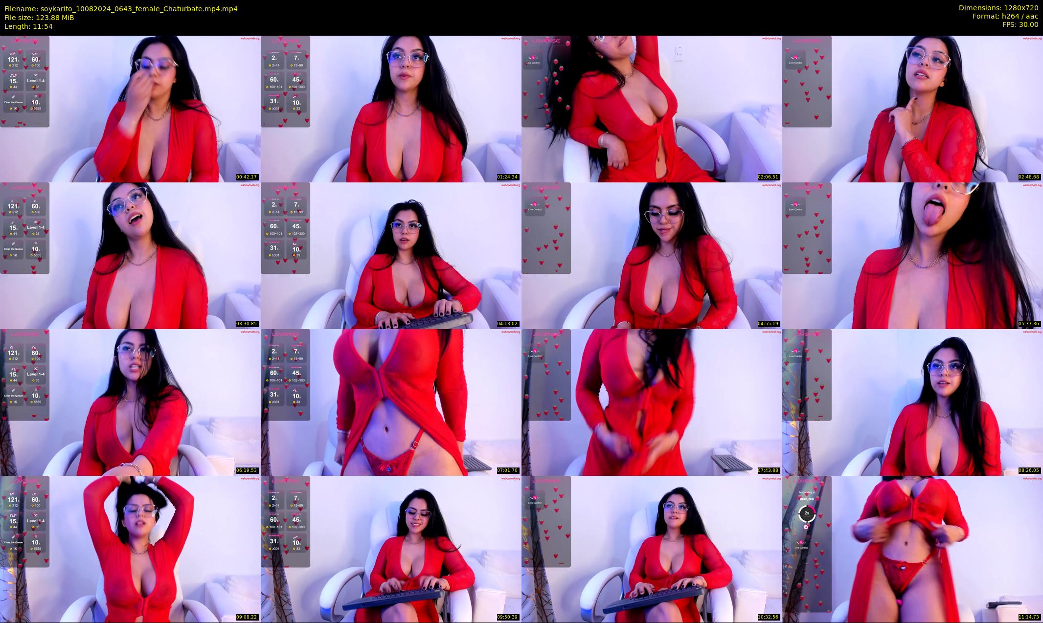 soykarito — 12 minute Chaturbate female cam show recording, 720p, Aug 10, 2024