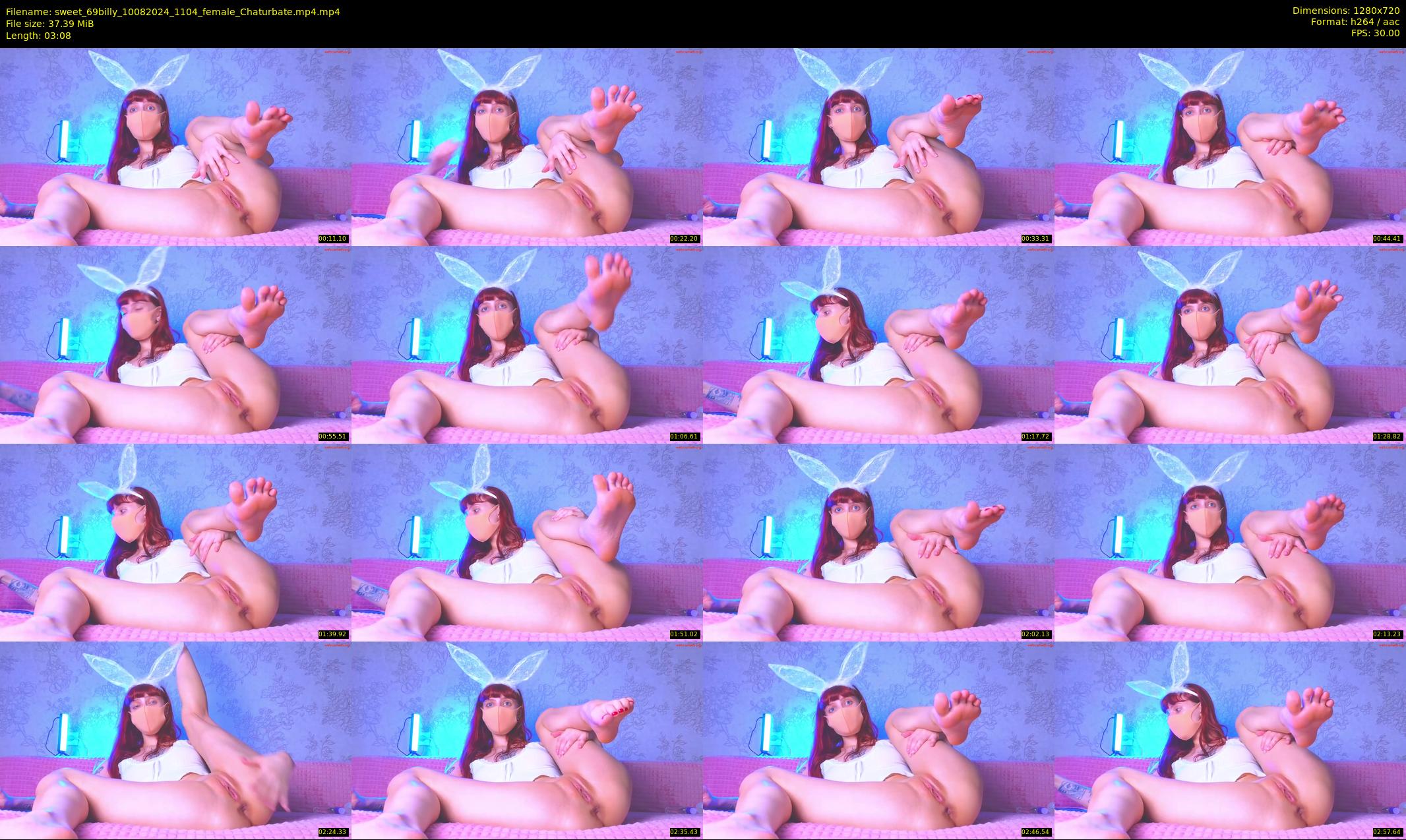 sweet_69billy — 4 minute Chaturbate female cam show recording, 720p, Aug 10, 2024