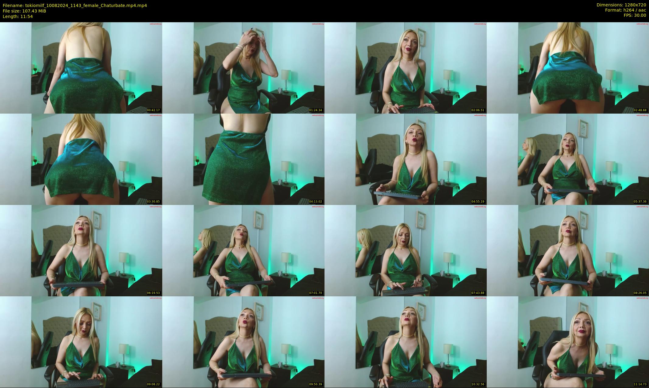 tokiomilf — 12 minute Chaturbate female cam show recording, 720p, Aug 10, 2024