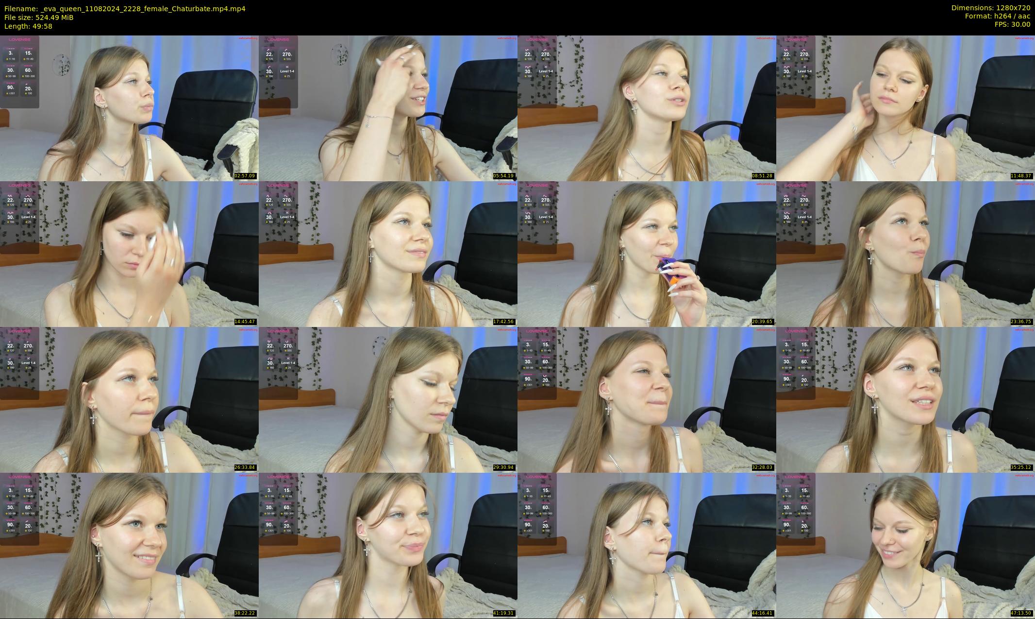 _eva_queen — 50 minute Chaturbate female cam show recording, 720p, Aug 11, 2024