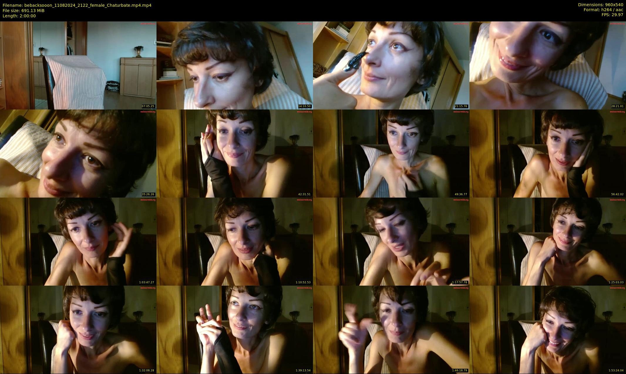 bebacksooon — 120 minute Chaturbate female cam show recording, 480p, Aug 11, 2024
